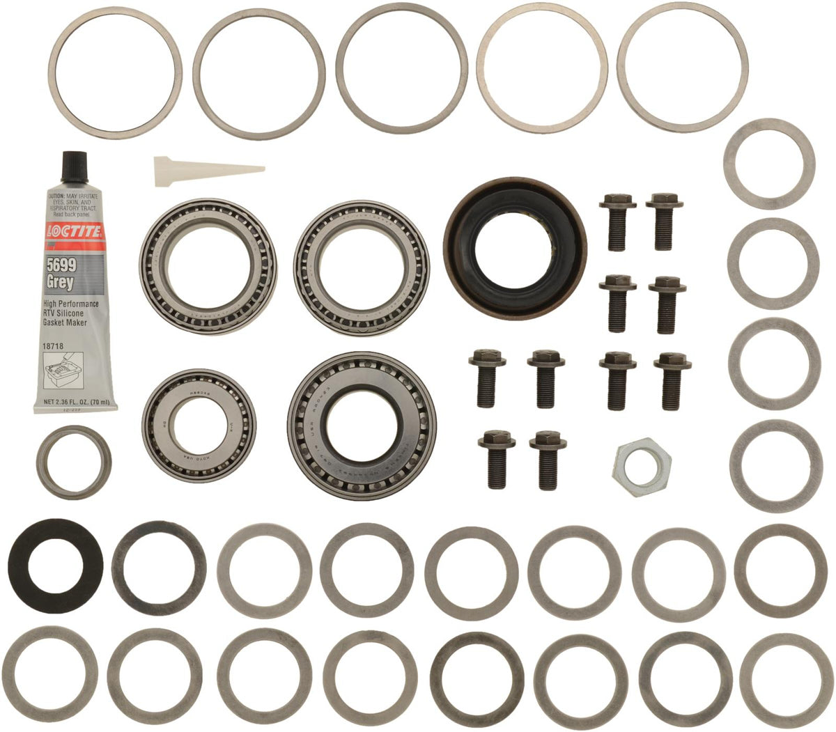 Dana Spicer Chassis Jeep JK Dana 44 Master Install Kit Front DAN2017106