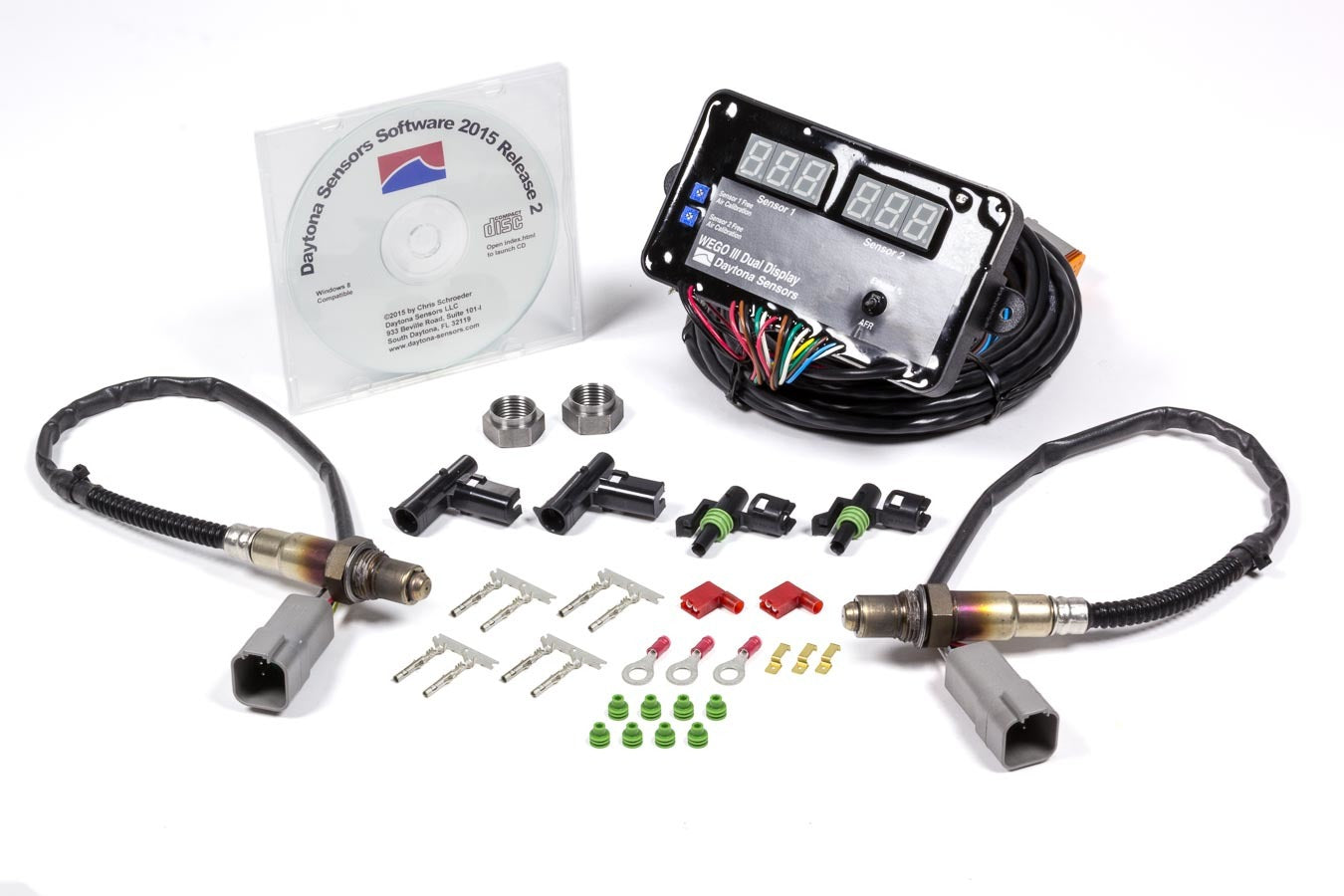 Daytona Sensors WEGO III Dual Wide-Band Air/Fuel Ratio Kit DAY112005