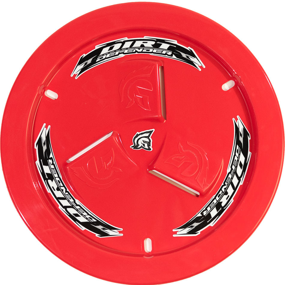 Dirt Defender Racing Products Wheel Cover Red Vented DDR10190