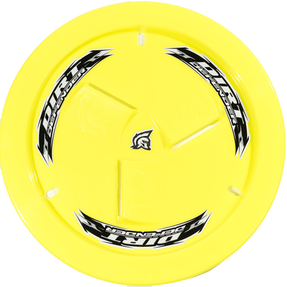 Dirt Defender Racing Products Wheel Cover Neon Yellow Vented DDR10270