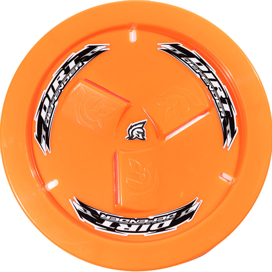 Dirt Defender Racing Products Wheel Cover Neon Orange Vented DDR10280