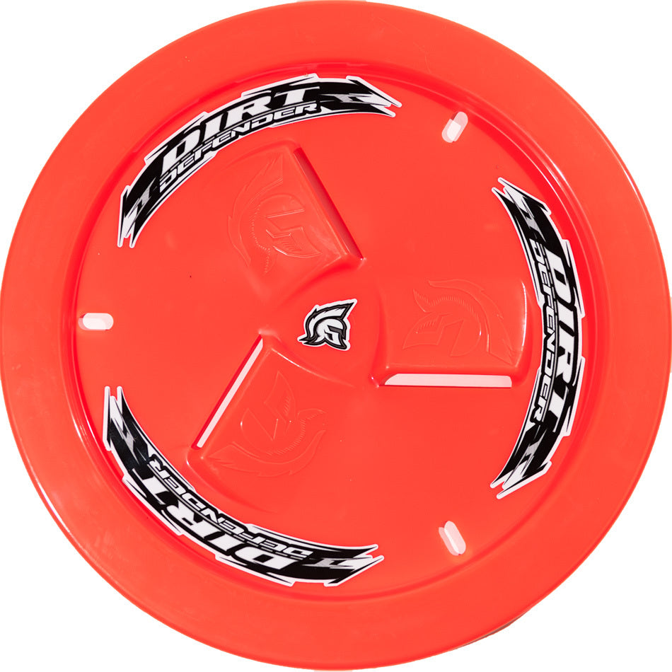 Dirt Defender Racing Products Wheel Cover Neon Red Vented DDR10281