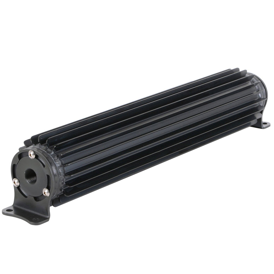 Derale Single-Pass Heat Sink Co oler 24in Black Anodize DER13277