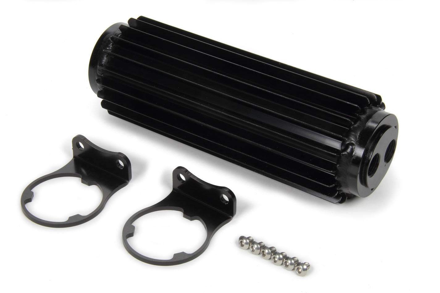 Derale Single-Pass Heat Sink Co oler 10in Black Anodize DER13279