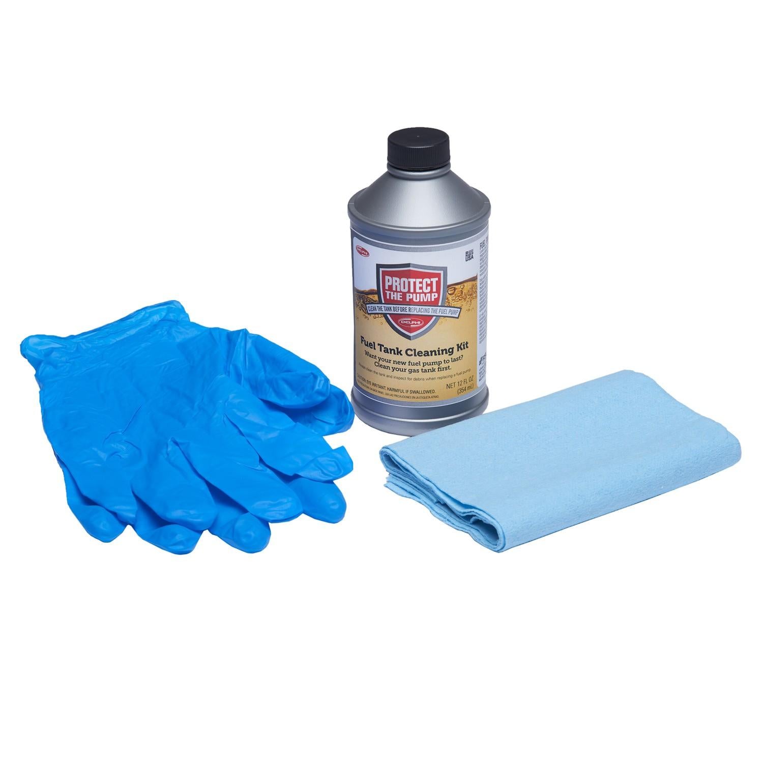 Delphi Fuel Tank Cleaning Kit  top view frsport FC01