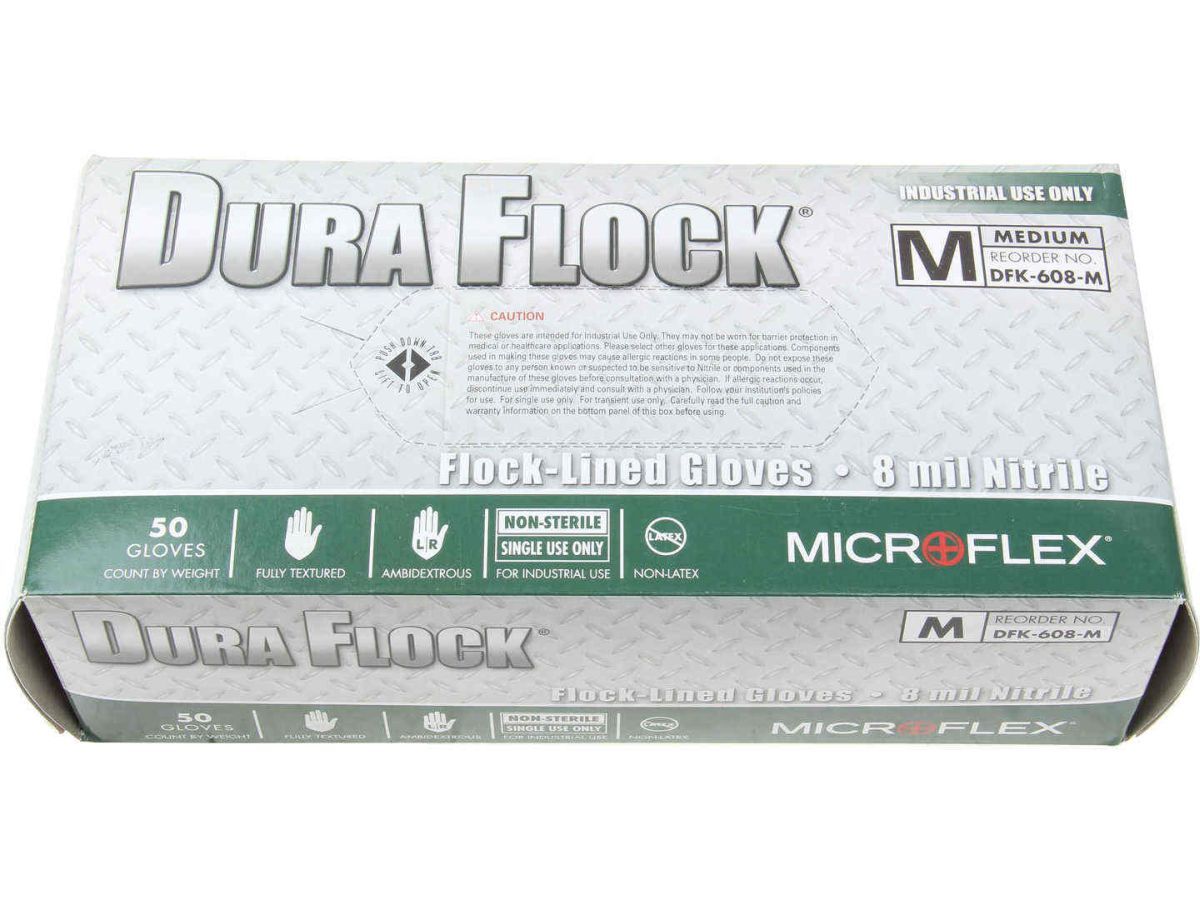 Microflex Nitrile Gloves DFK-608-M Item Image