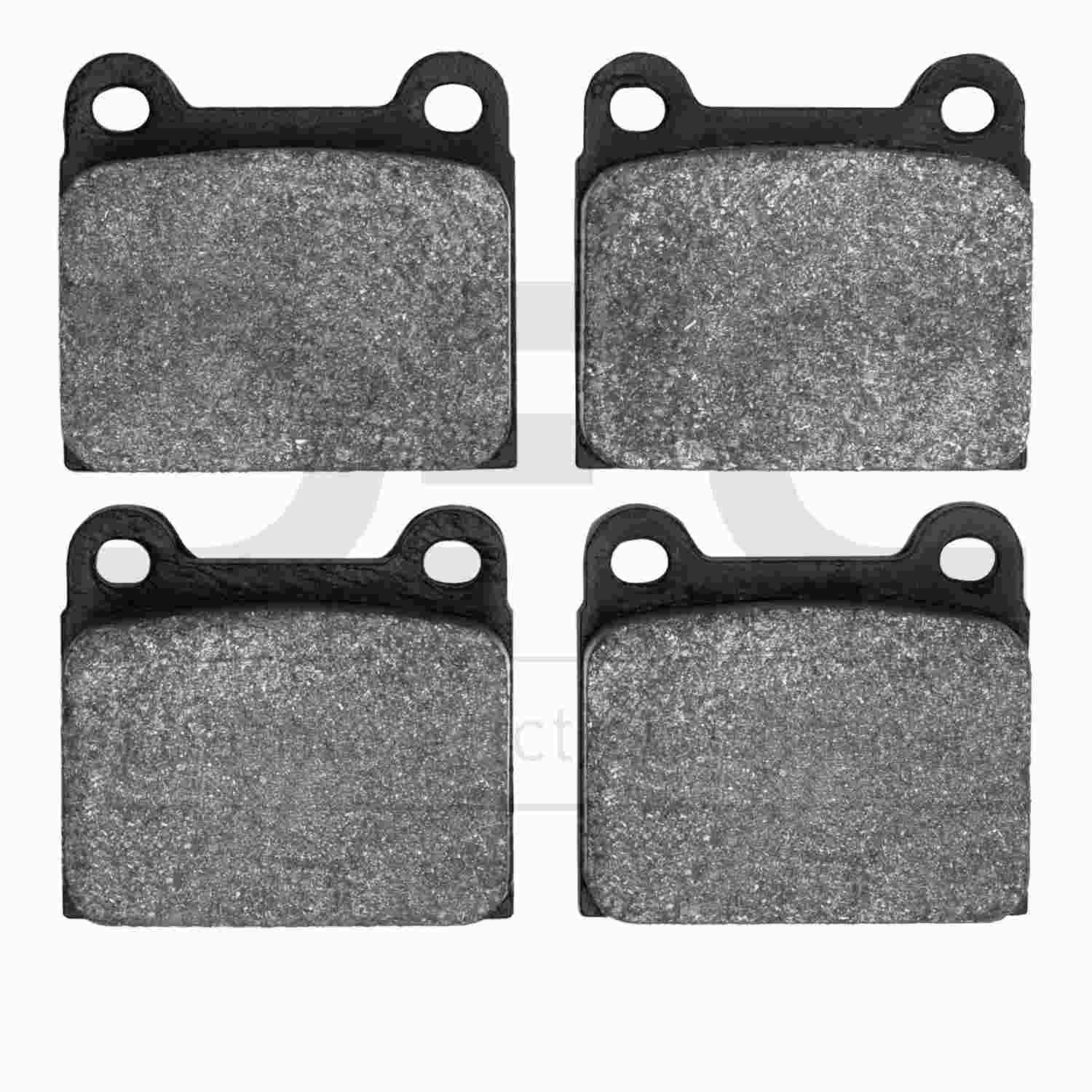 Dynamic Friction Company Disc Brake Pad Set  top view frsport 1000-0031-00