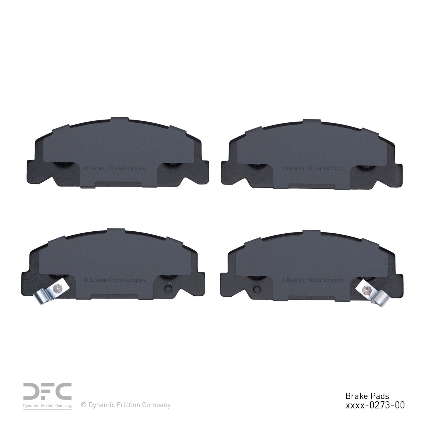 dynamic friction company disc brake pad set  frsport 1000-0273-00