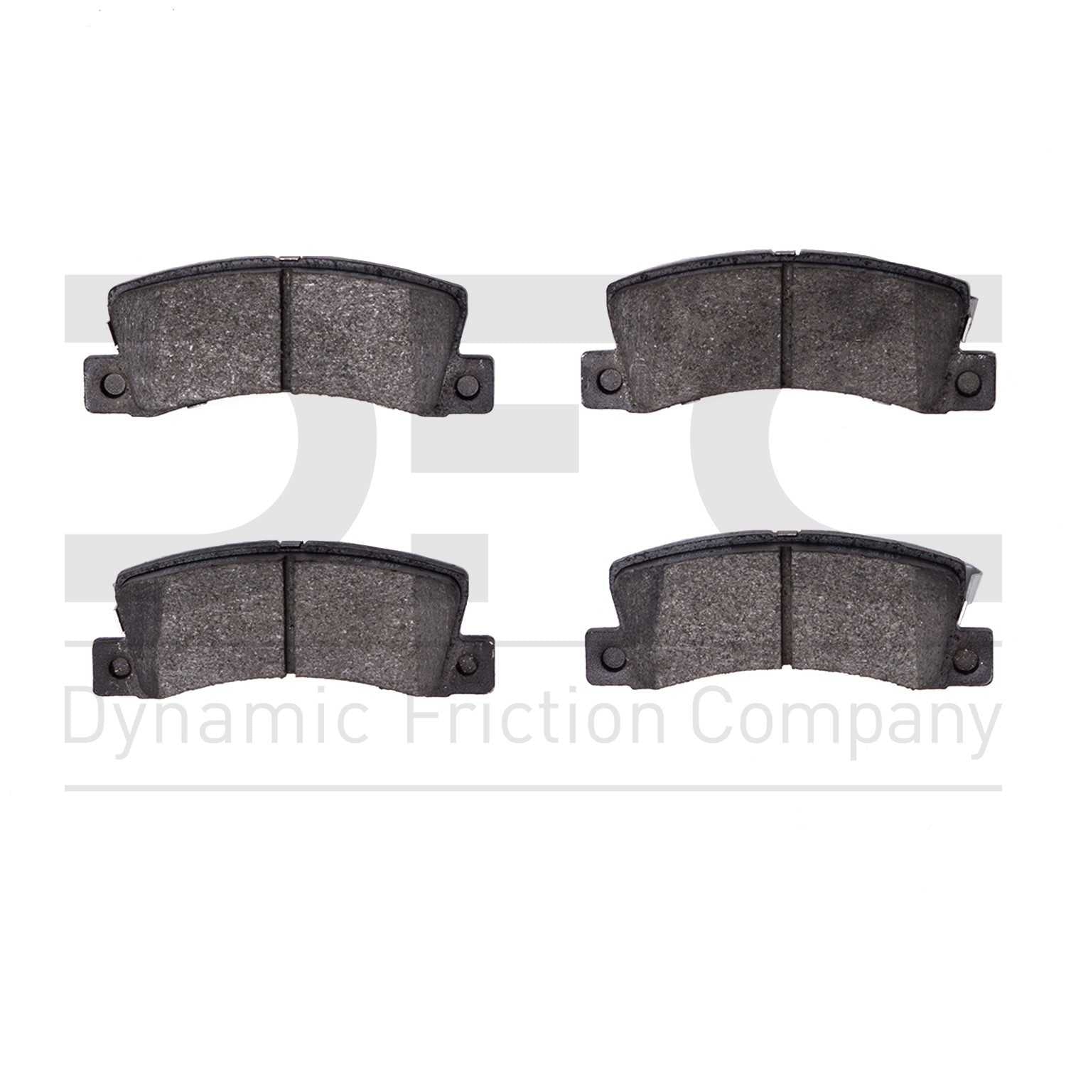 Dynamic Friction Company Disc Brake Pad Set  top view frsport 1000-0325-00