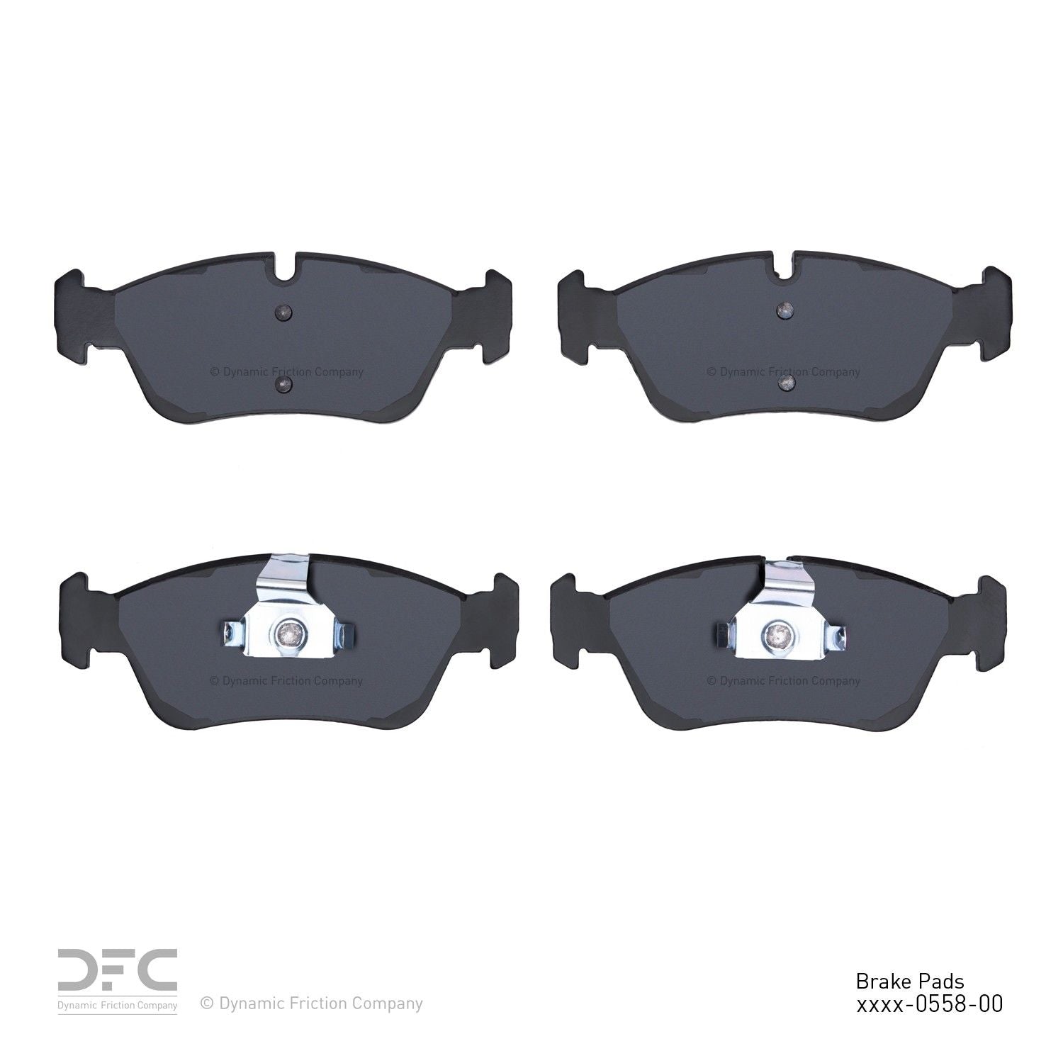 dynamic friction company disc brake pad set  frsport 1000-0558-00