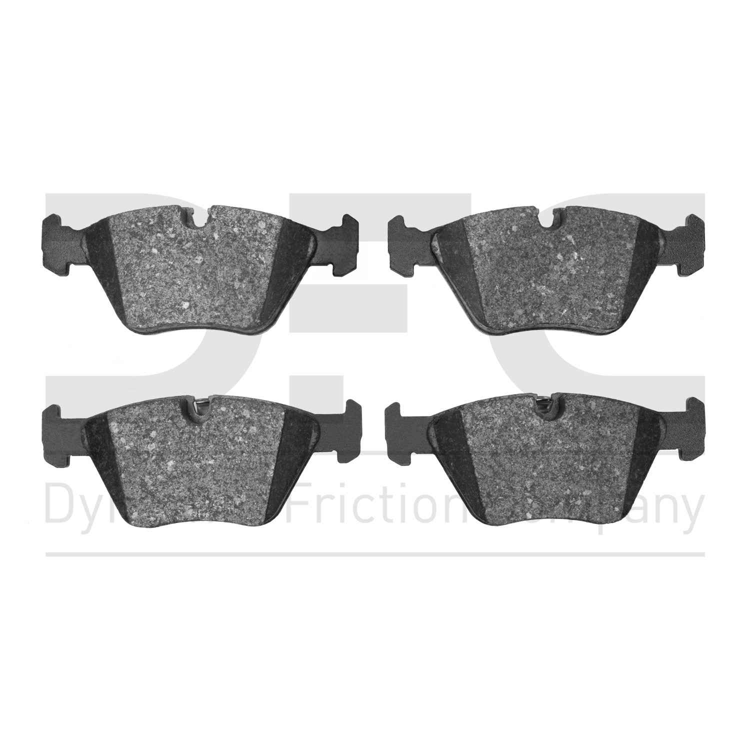 Dynamic Friction Company Disc Brake Pad Set  top view frsport 1000-0946-00