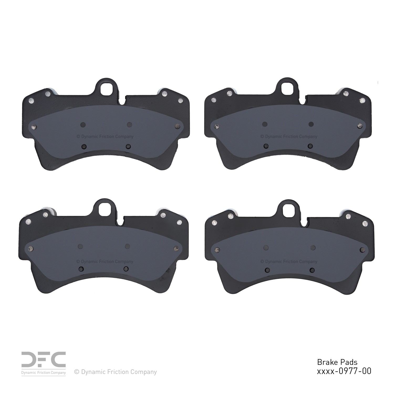 dynamic friction company disc brake pad set  frsport 1000-0977-00