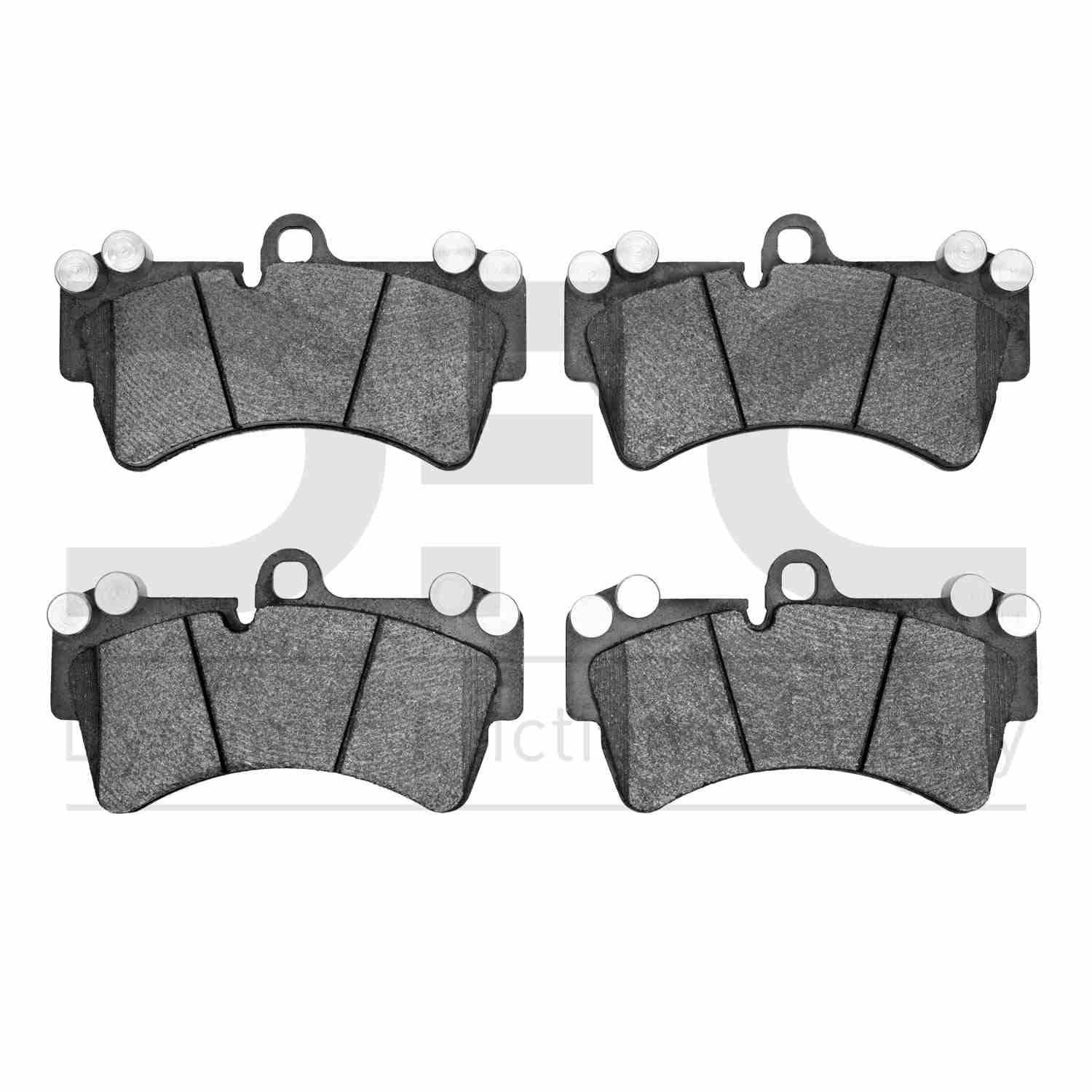 Dynamic Friction Company Disc Brake Pad Set  top view frsport 1000-0977-00