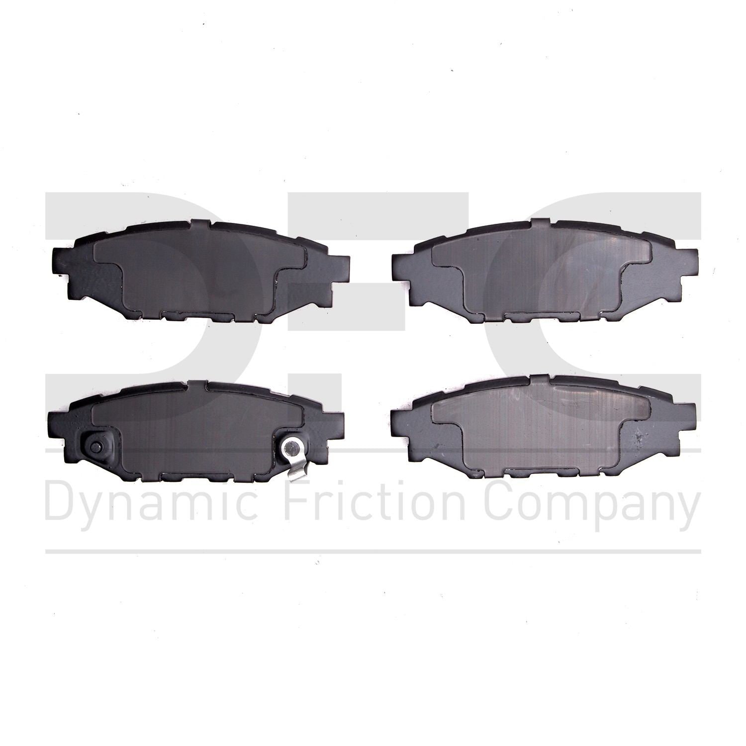 dynamic friction company disc brake pad set  frsport 1000-1114-00