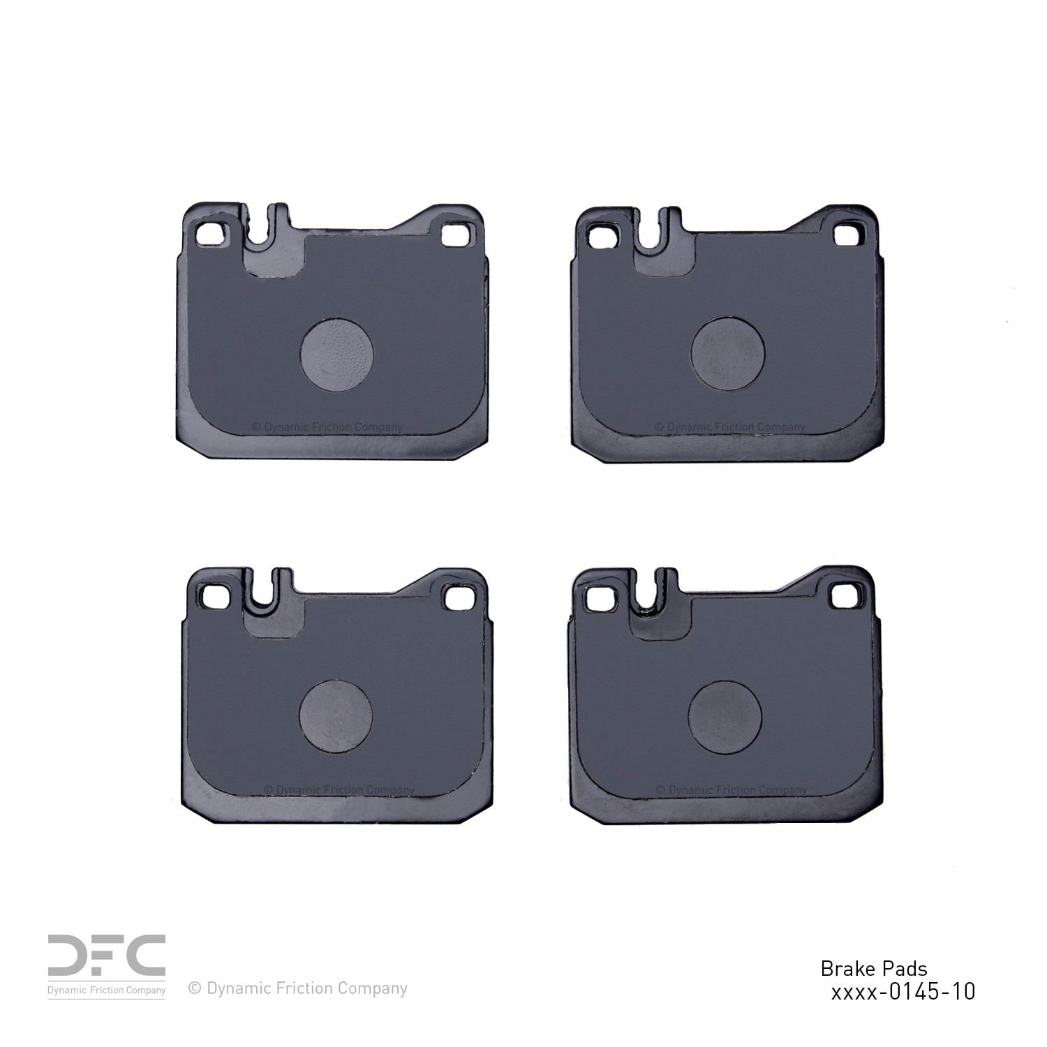 dynamic friction company disc brake pad set  frsport 1115-0145-10