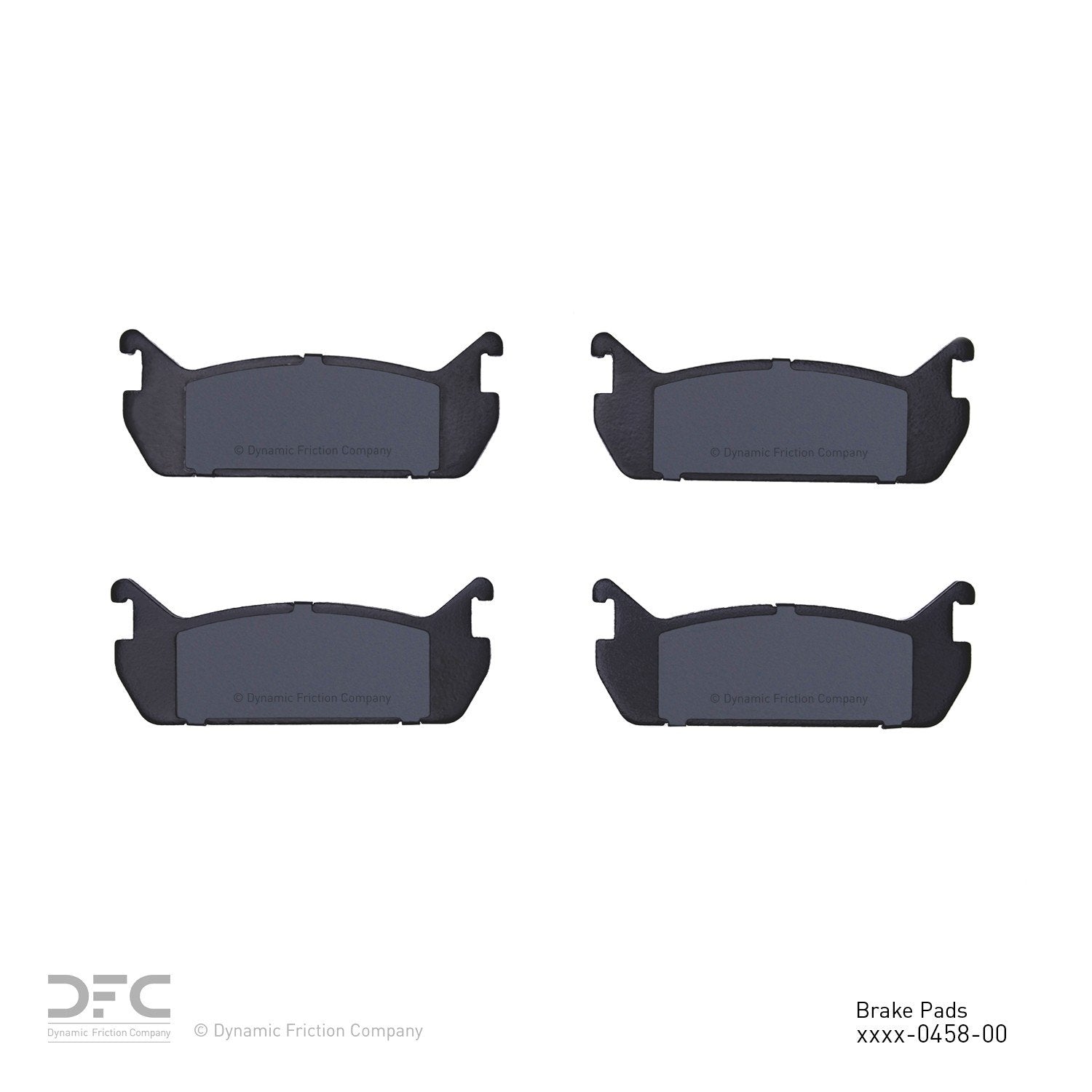 dynamic friction company disc brake pad set  frsport 1115-0458-00