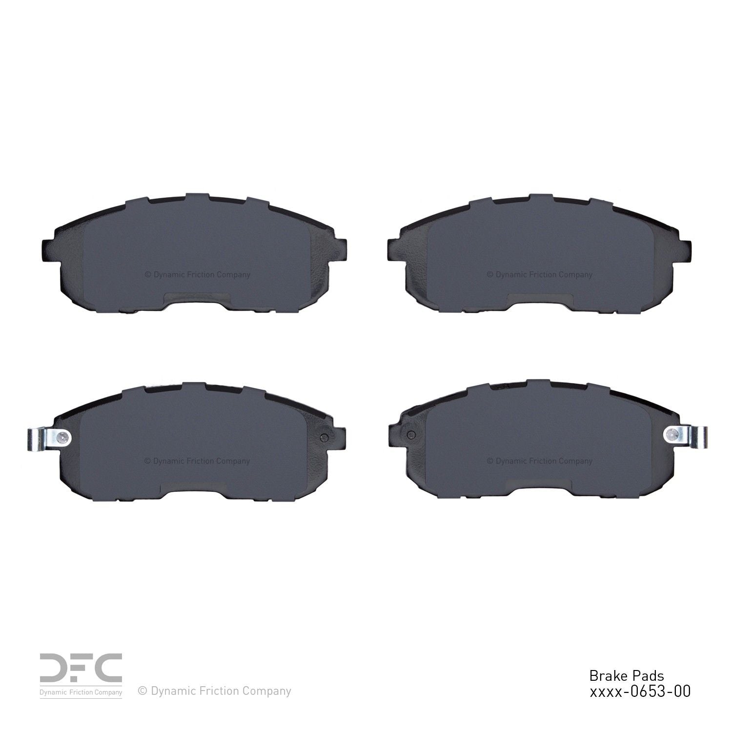 dynamic friction company disc brake pad set  frsport 1115-0653-00