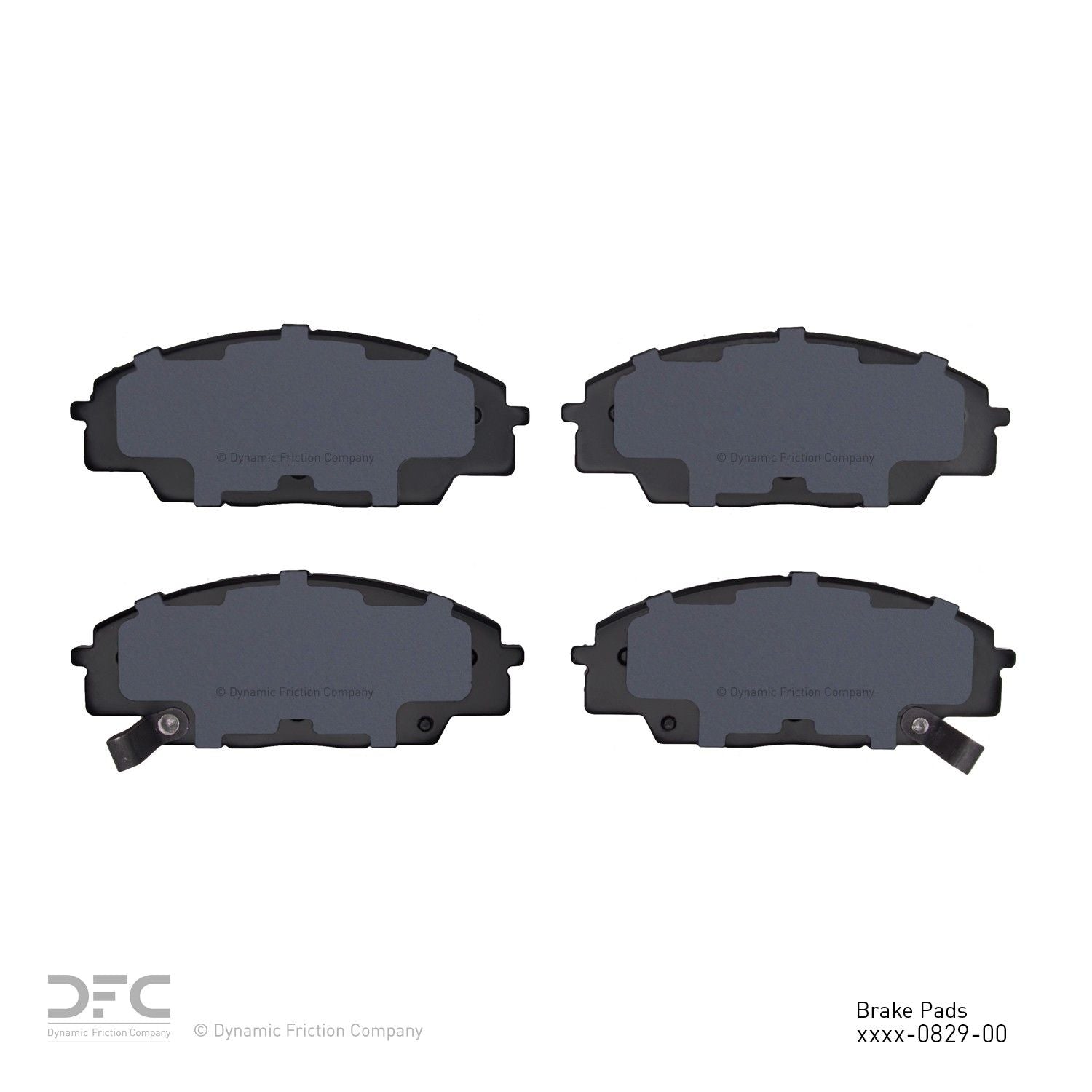 dynamic friction company disc brake pad set  frsport 1115-0829-00