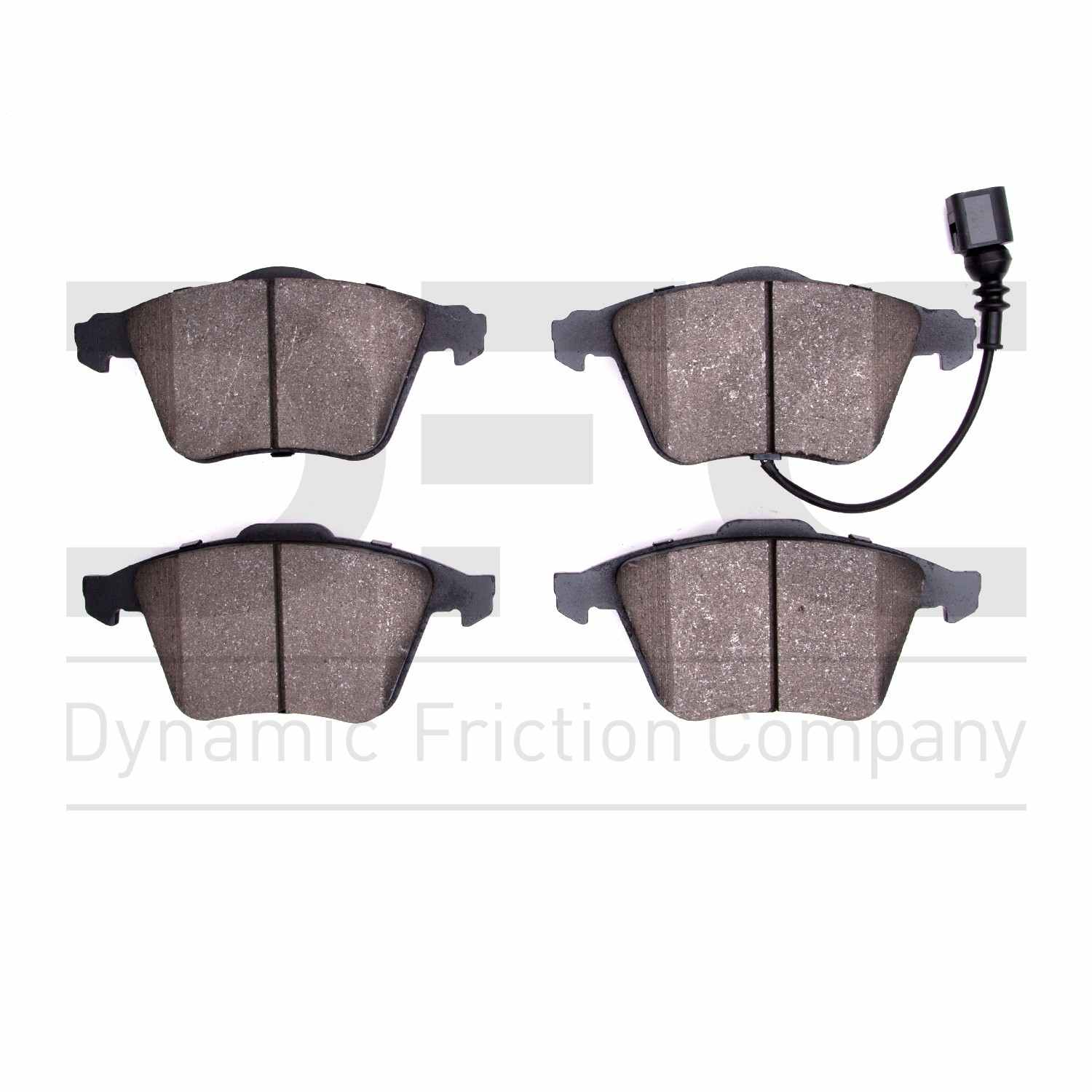 Dynamic Friction Company Disc Brake Pad Set  top view frsport 1115-0915-30