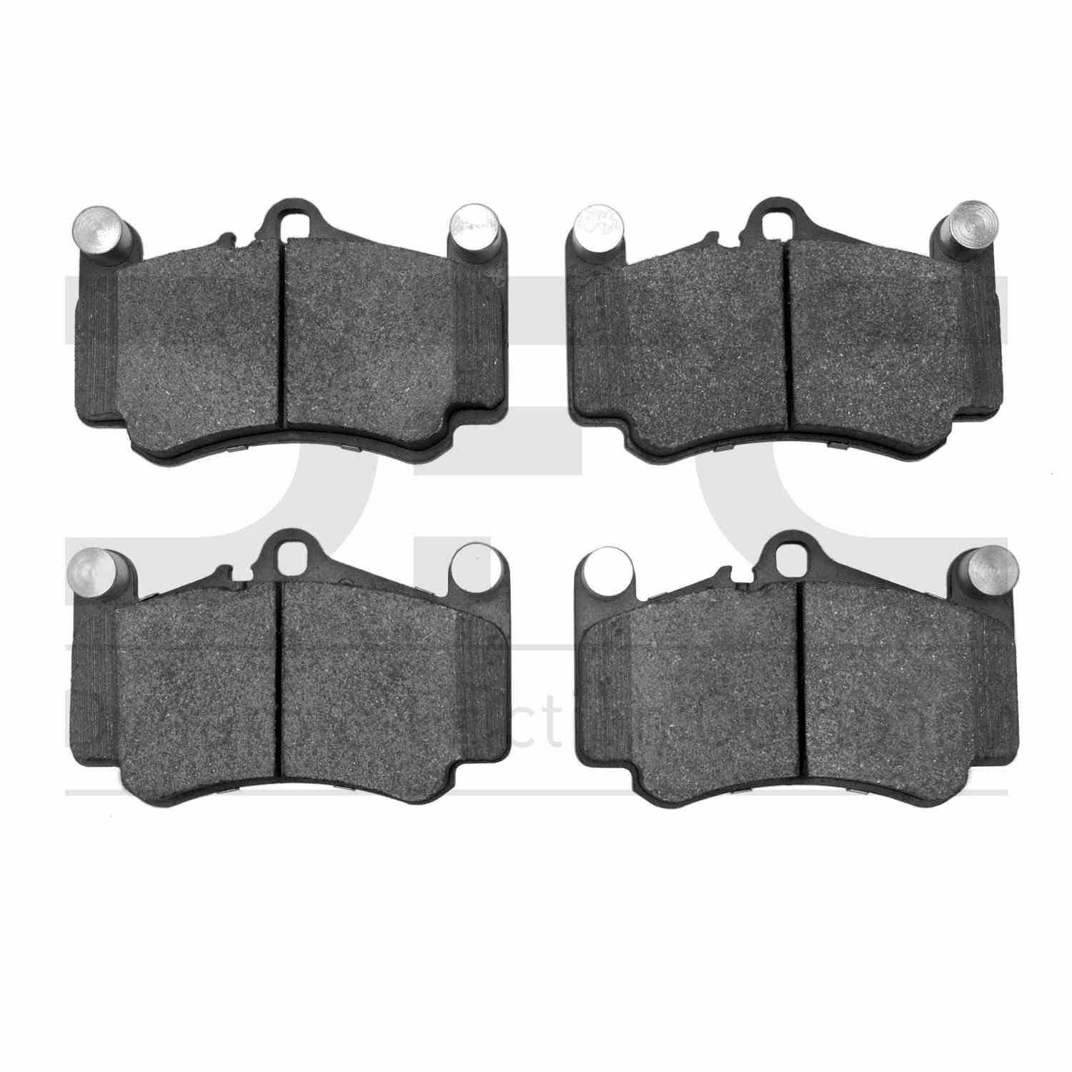 Dynamic Friction Company Disc Brake Pad Set  top view frsport 1115-0916-00