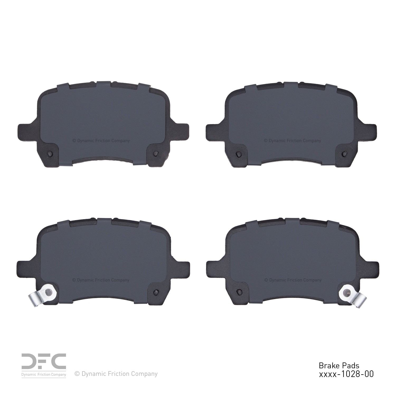 dynamic friction company disc brake pad set  frsport 1115-1028-00