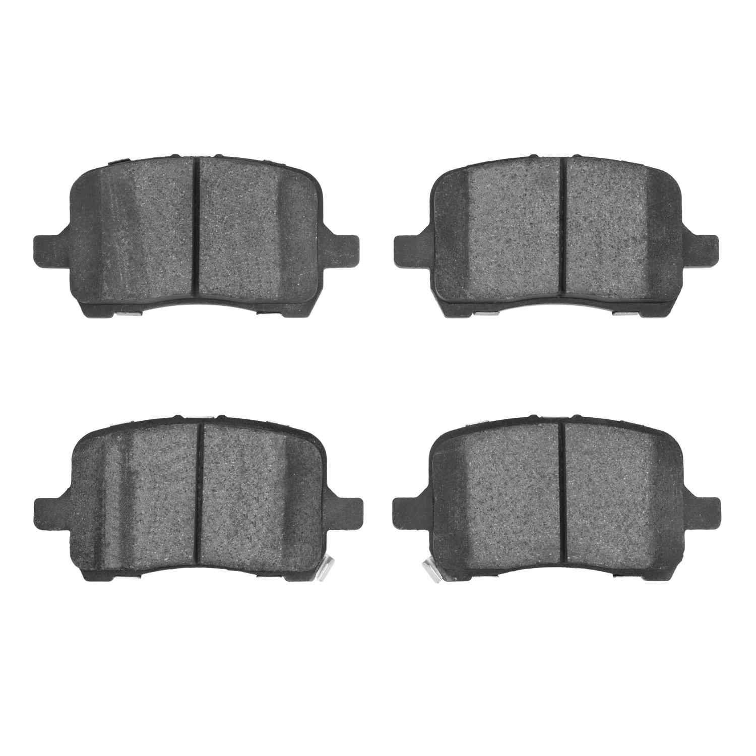 Dynamic Friction Company Disc Brake Pad Set  top view frsport 1115-1028-00