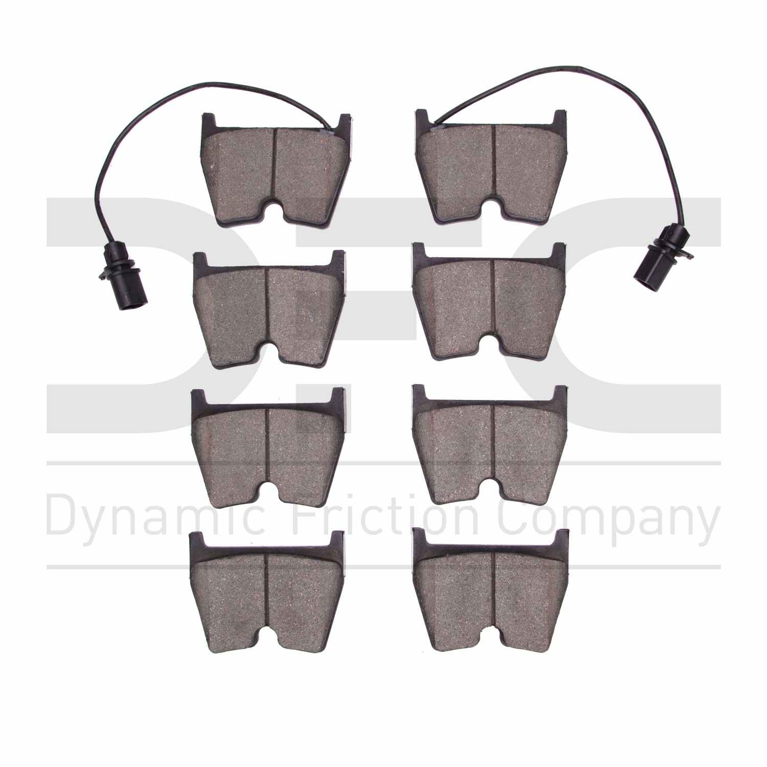 dynamic friction company disc brake pad set  frsport 1115-1029-00