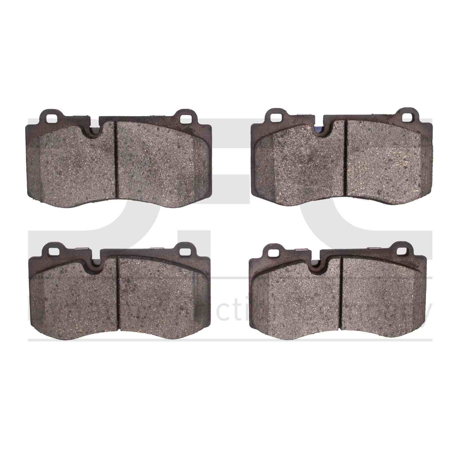 Dynamic Friction Company Disc Brake Pad Set  top view frsport 1115-1223-00