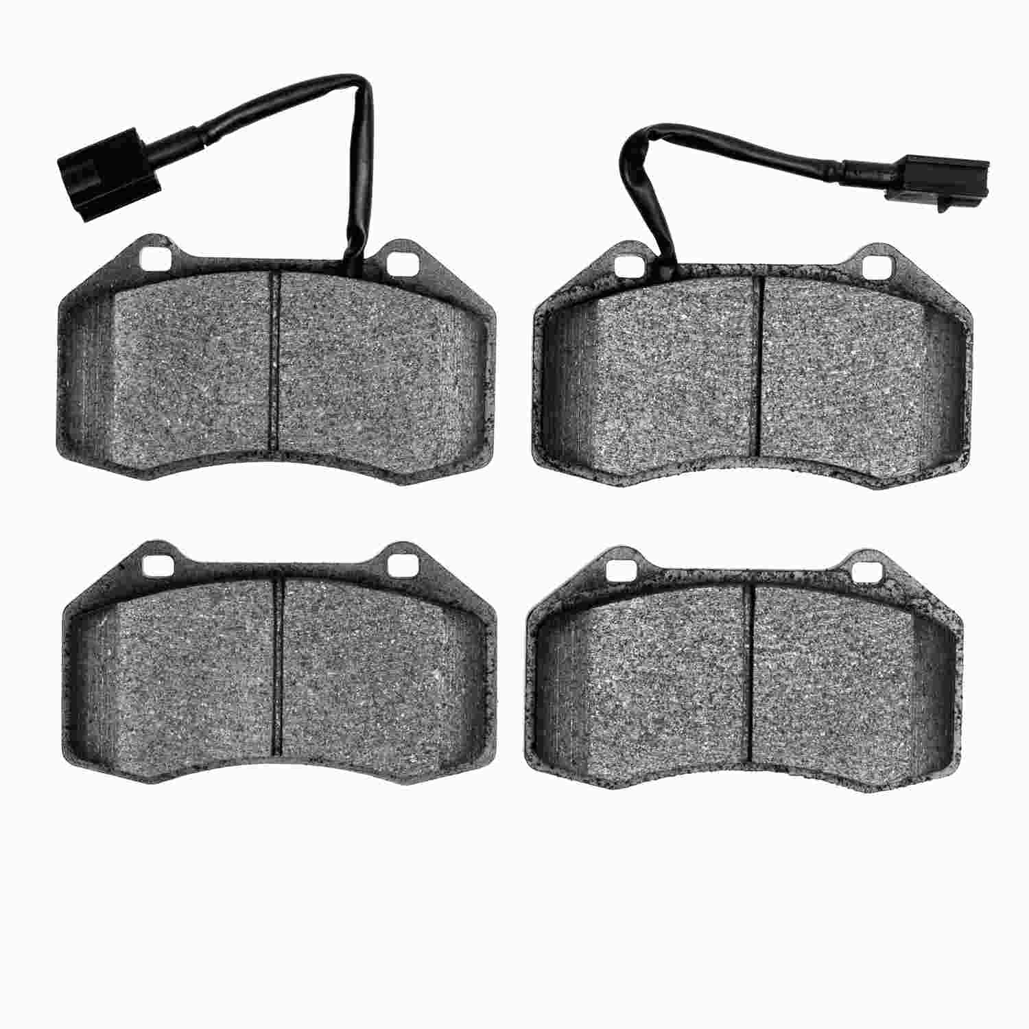 Dynamic Friction Company Disc Brake Pad Set  top view frsport 1115-1379-00