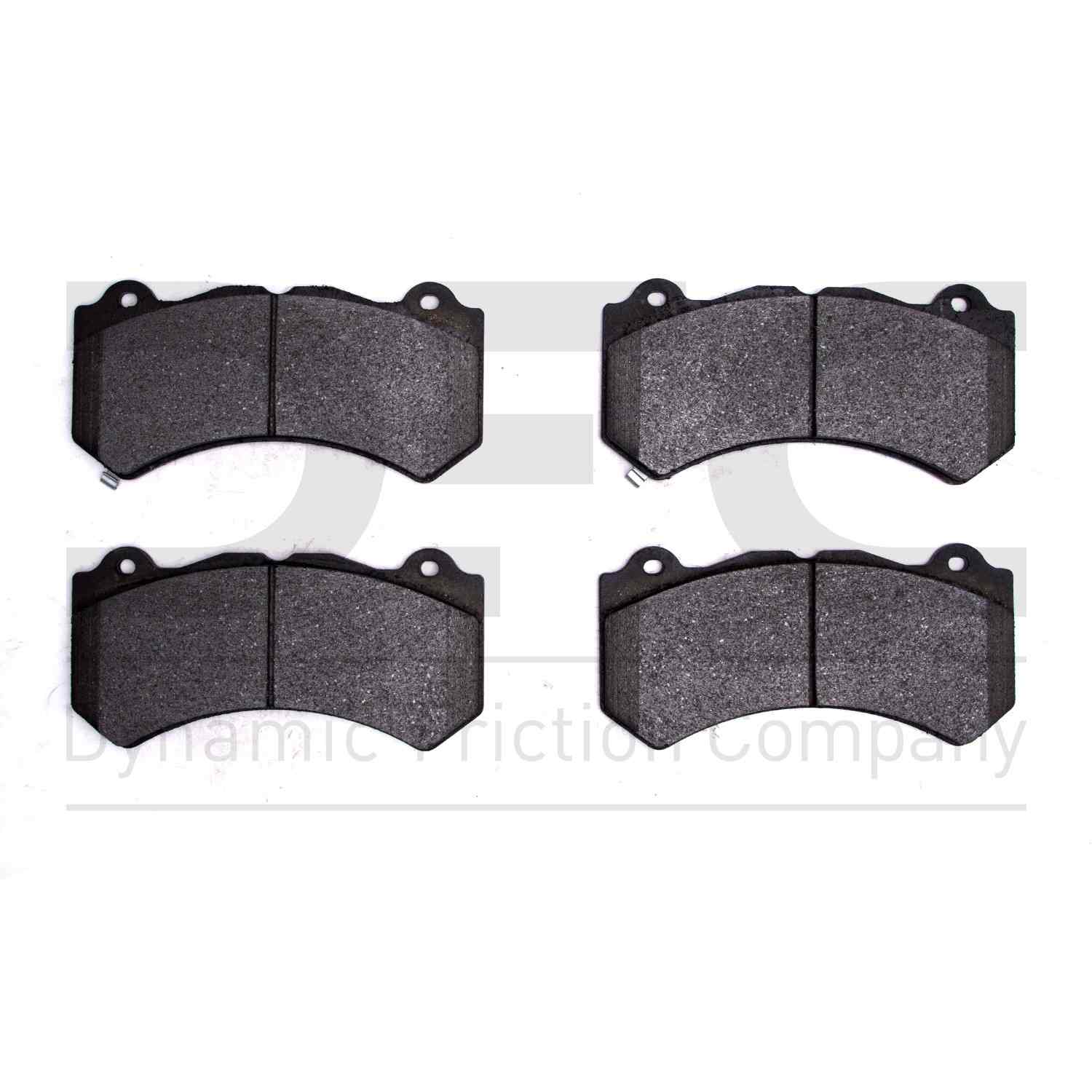 Dynamic Friction Company Disc Brake Pad Set  top view frsport 1115-1405-00