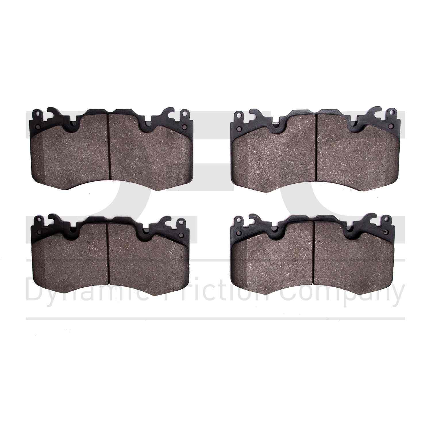 Dynamic Friction Company Disc Brake Pad Set  top view frsport 1115-1426-00