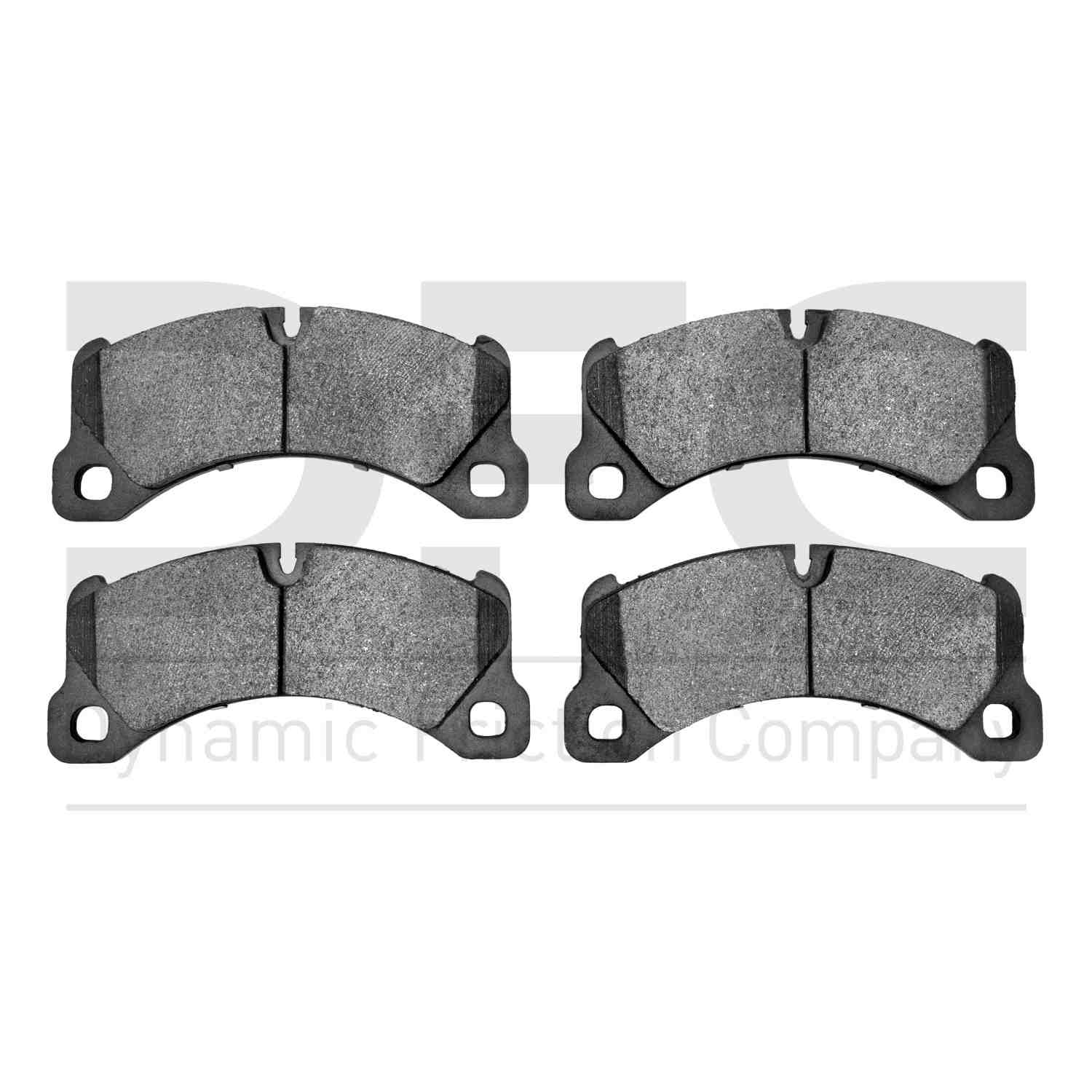 Dynamic Friction Company Disc Brake Pad Set  top view frsport 1115-1452-00