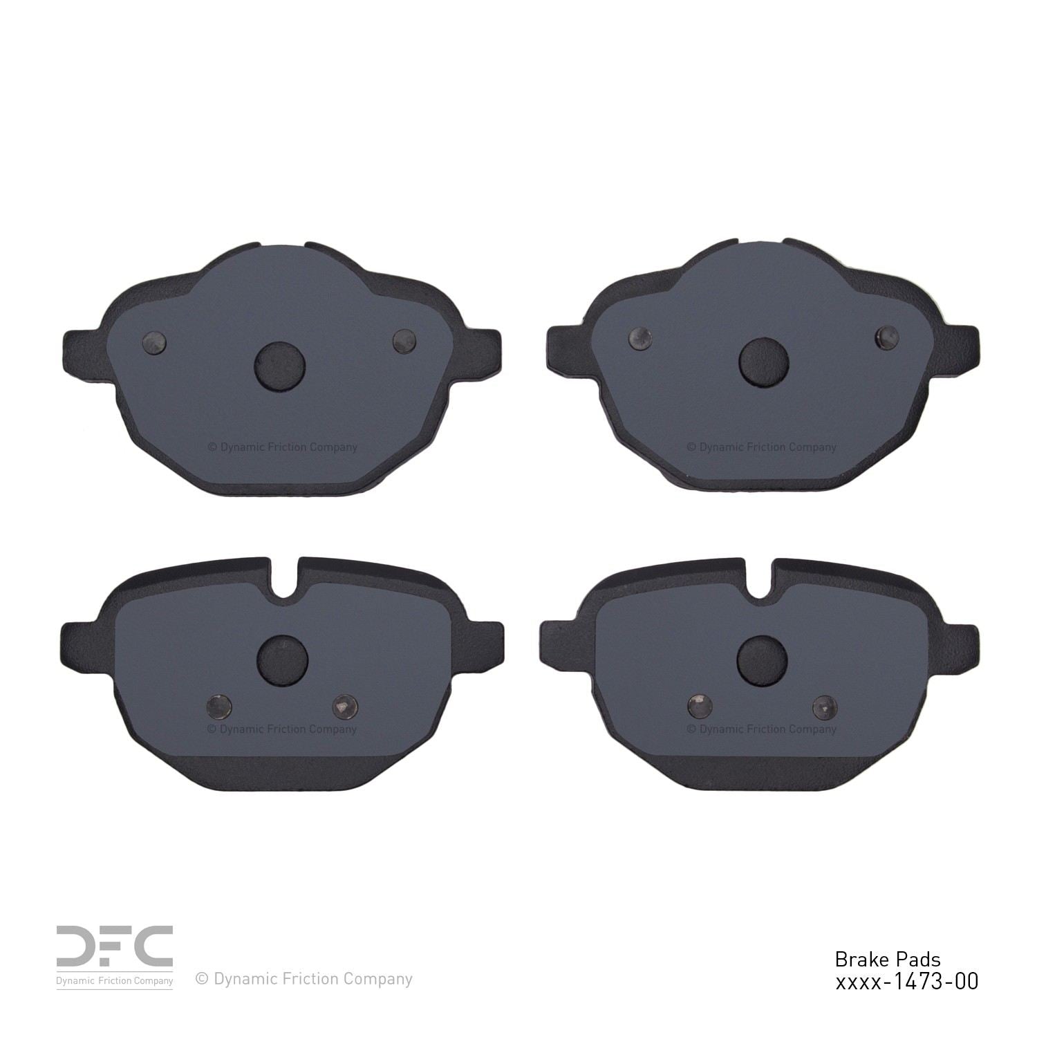 dynamic friction company disc brake pad set  frsport 1115-1473-00