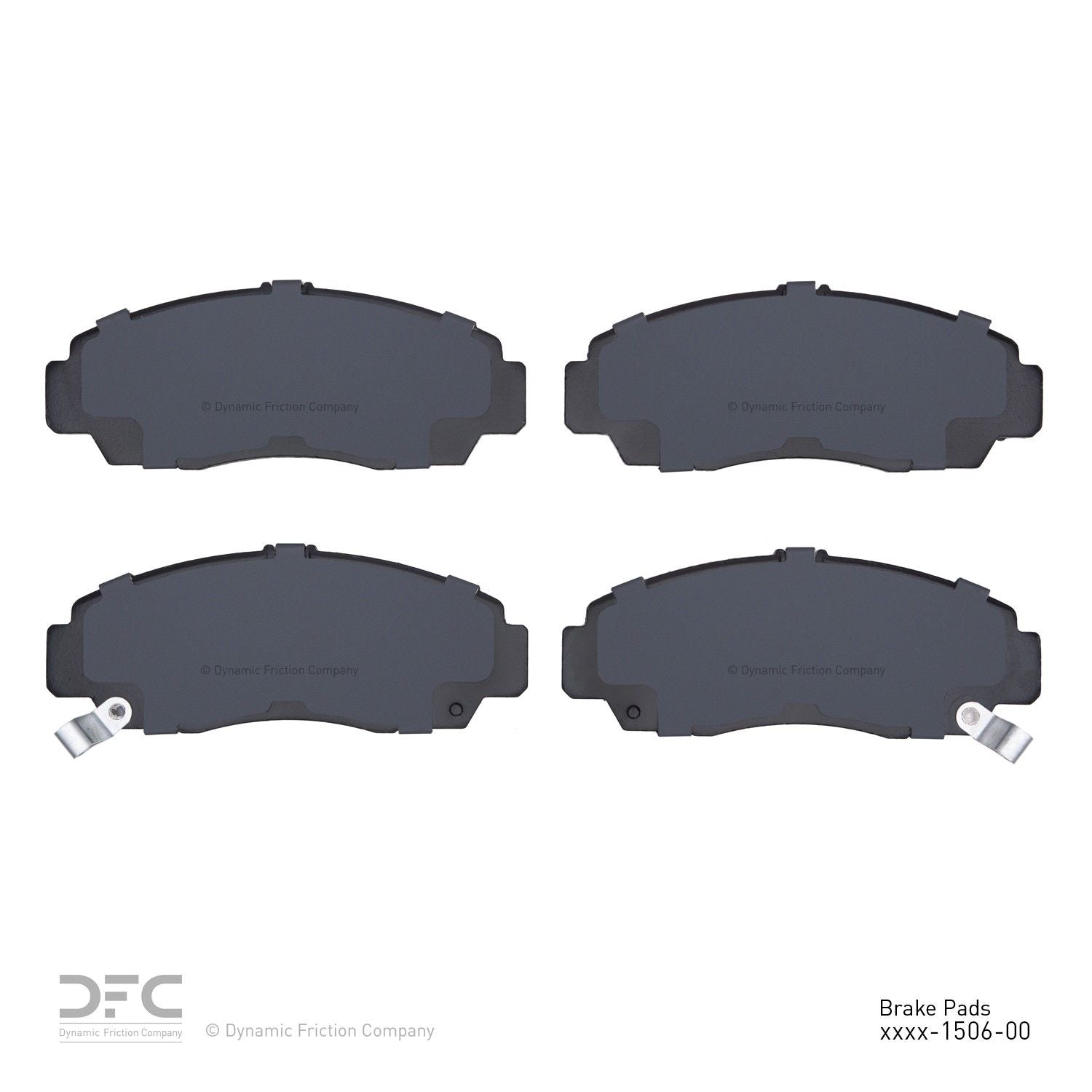 dynamic friction company disc brake pad set  frsport 1115-1506-00