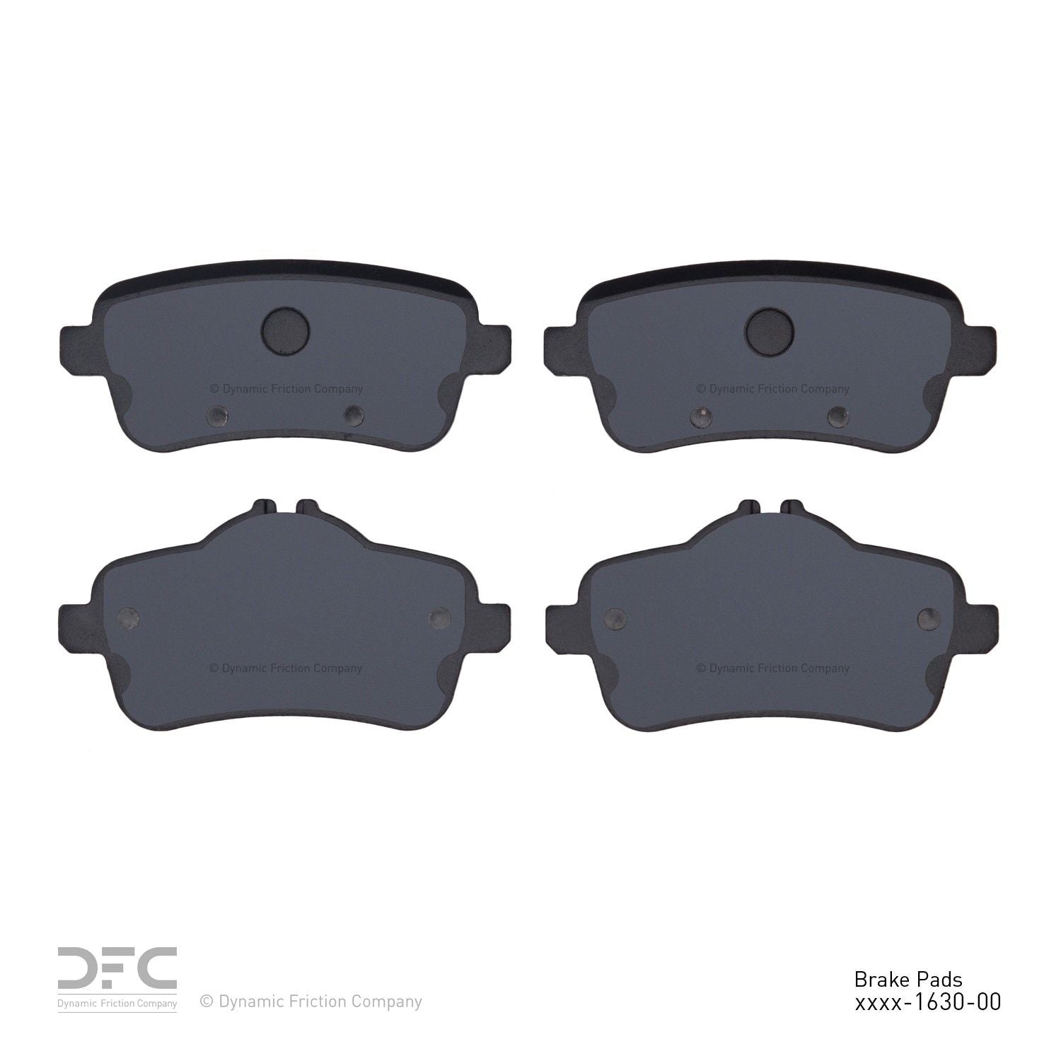 dynamic friction company disc brake pad set  frsport 1115-1630-00