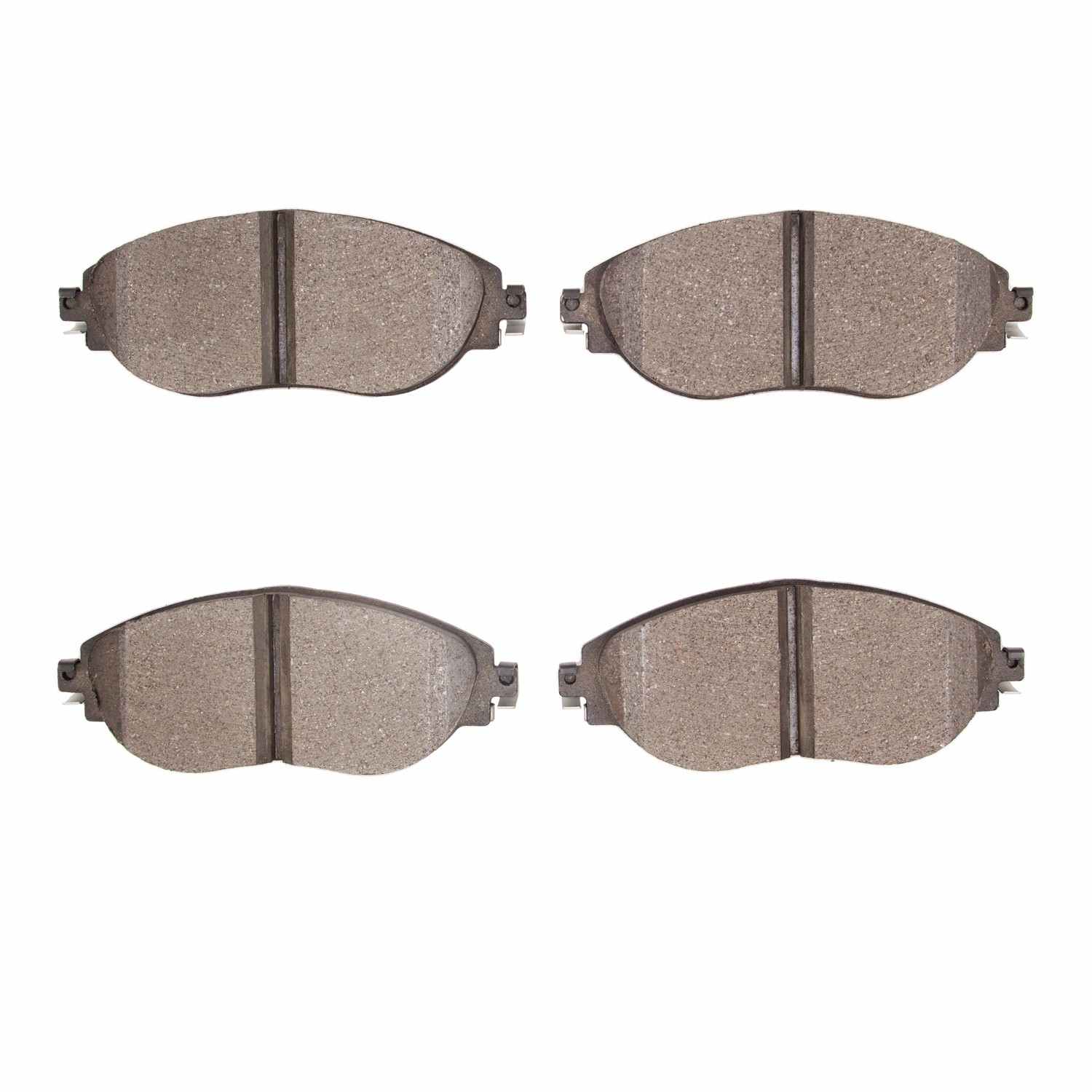 Dynamic Friction Company Disc Brake Pad Set  top view frsport 1115-1633-00