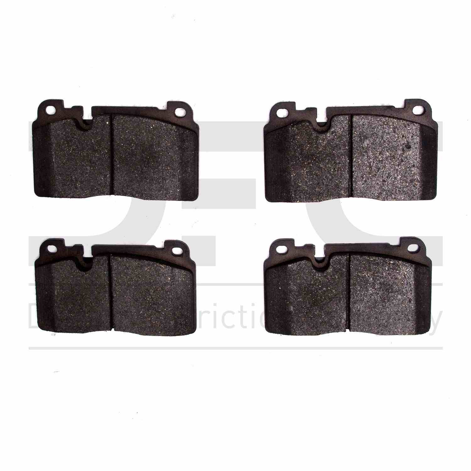 Dynamic Friction Company Disc Brake Pad Set  top view frsport 1115-1663-00