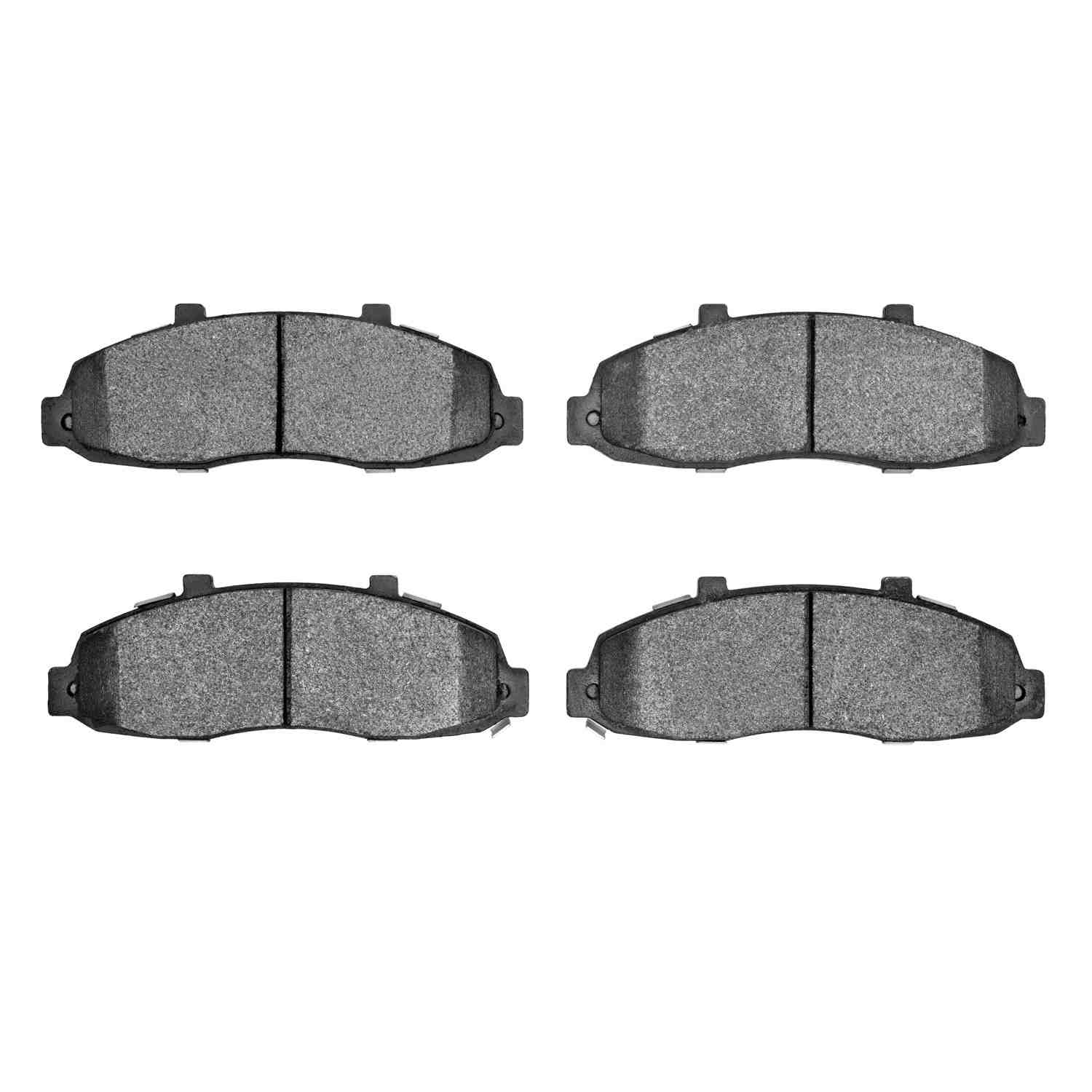 Dynamic Friction Company Disc Brake Pad Set  top view frsport 1214-0679-00