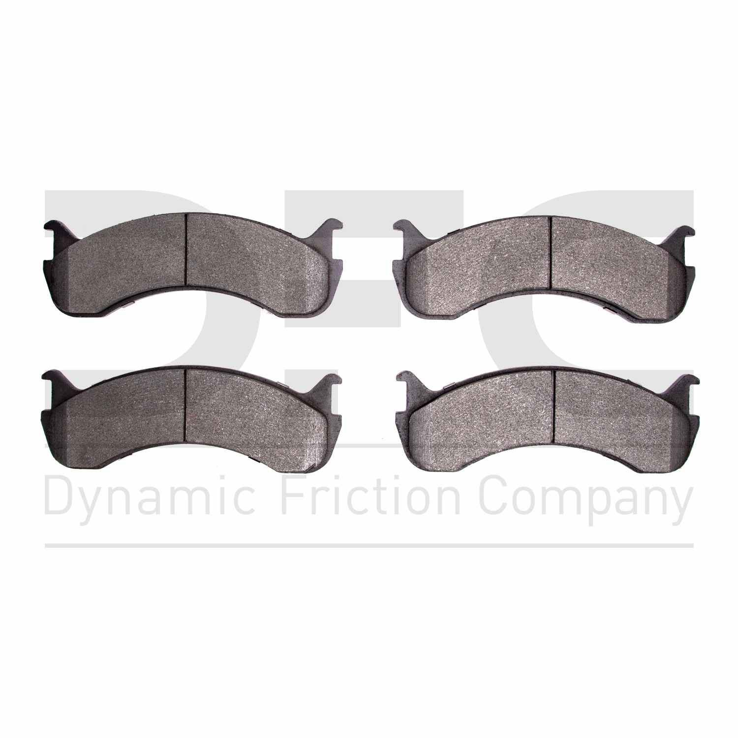 Dynamic Friction Company Disc Brake Pad Set  top view frsport 1214-0786-00