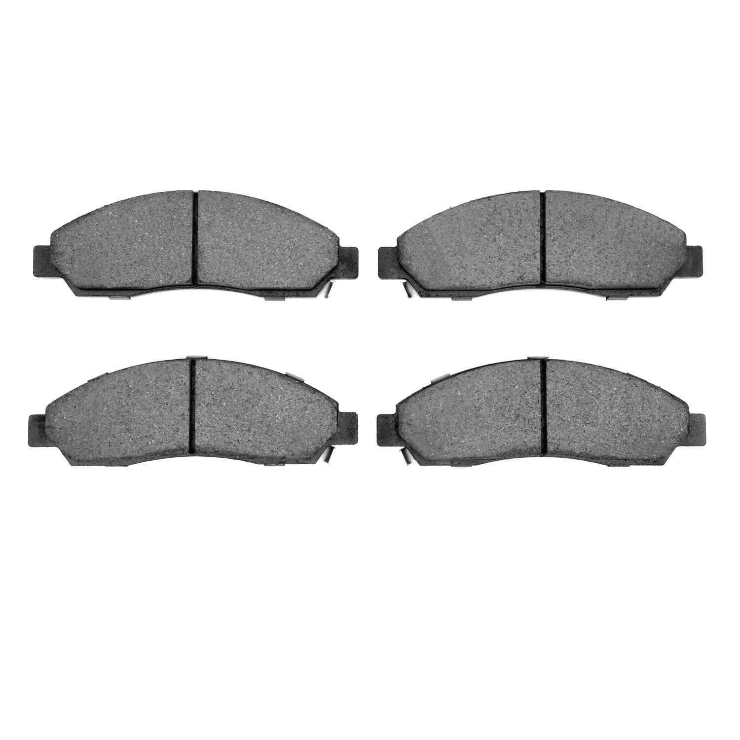 Dynamic Friction Company Disc Brake Pad Set  top view frsport 1214-1039-00