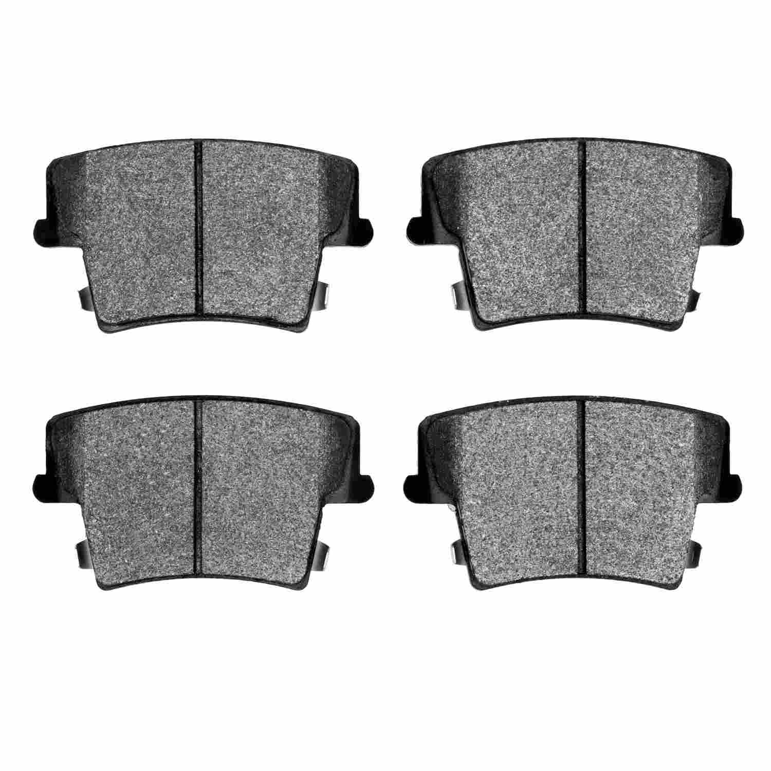 Dynamic Friction Company Disc Brake Pad Set  top view frsport 1214-1057-10