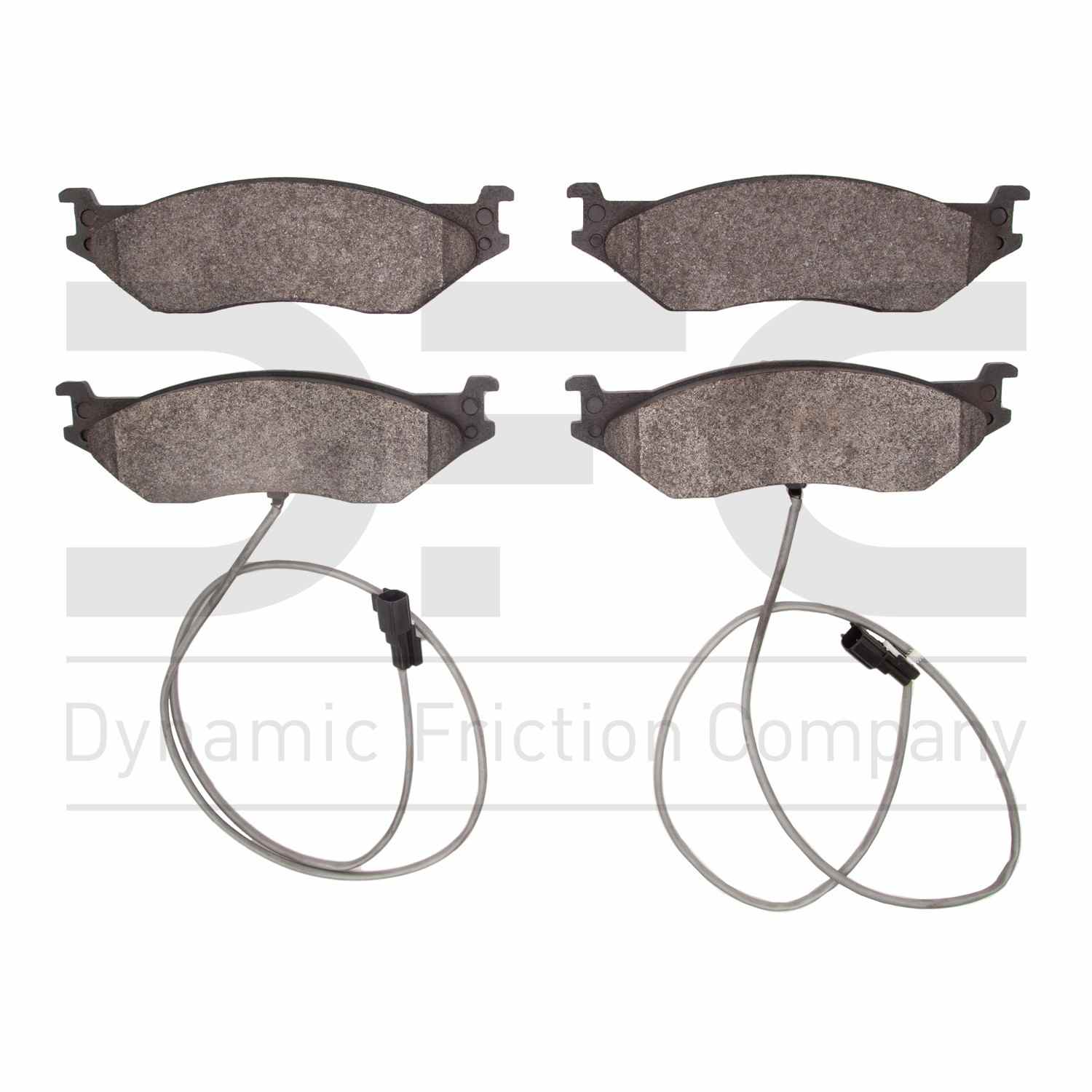 dynamic friction company disc brake pad set  frsport 1214-1066-10