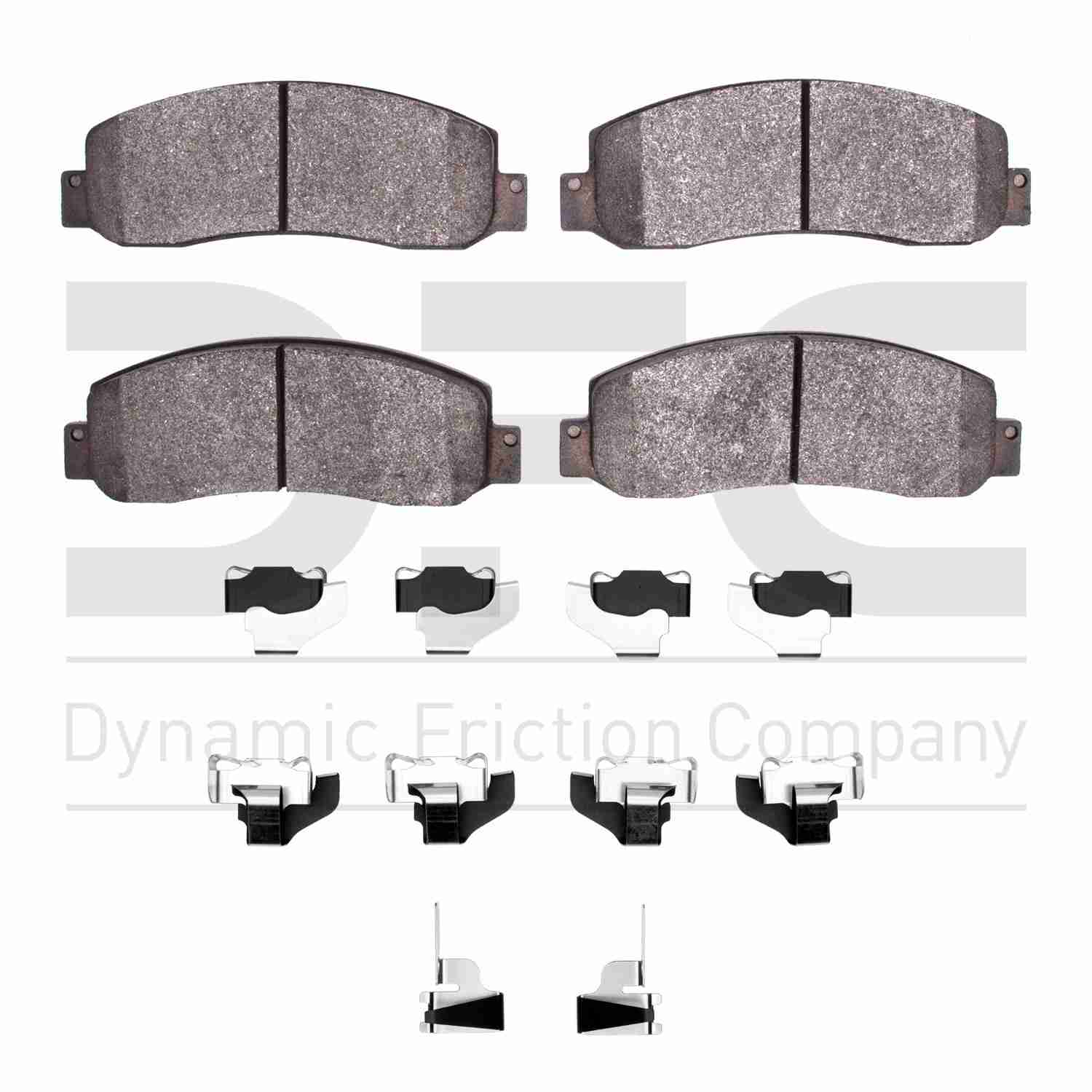 dynamic friction company disc brake pad set  frsport 1214-1069-01