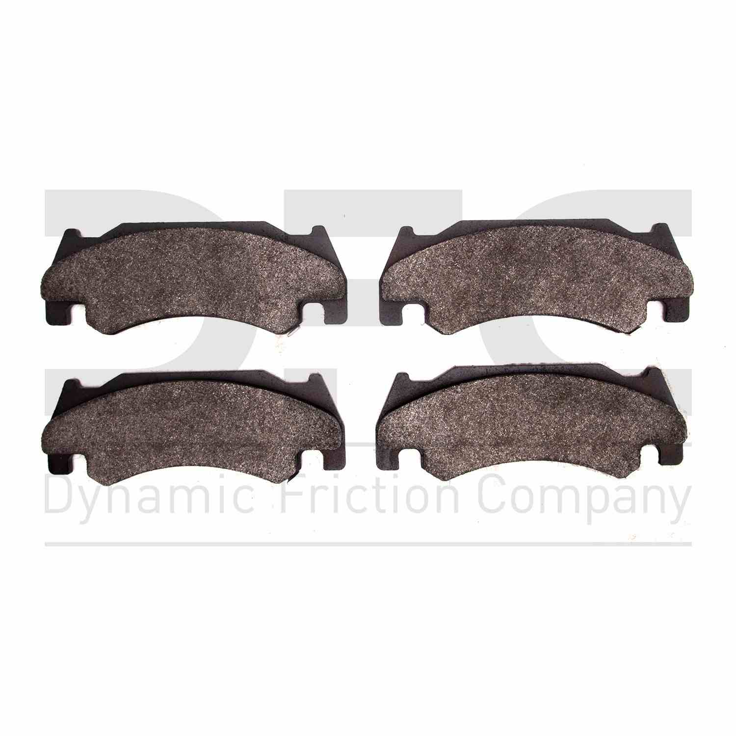 Dynamic Friction Company Disc Brake Pad Set  top view frsport 1214-1085-00