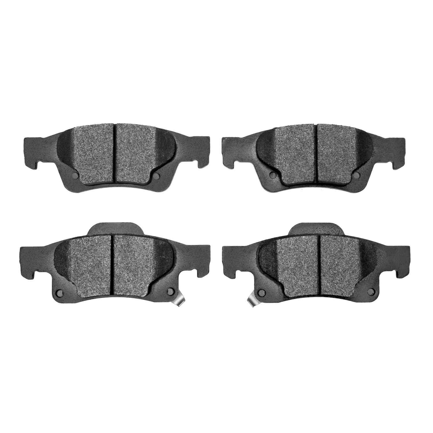 Dynamic Friction Company Disc Brake Pad Set  top view frsport 1214-1498-00