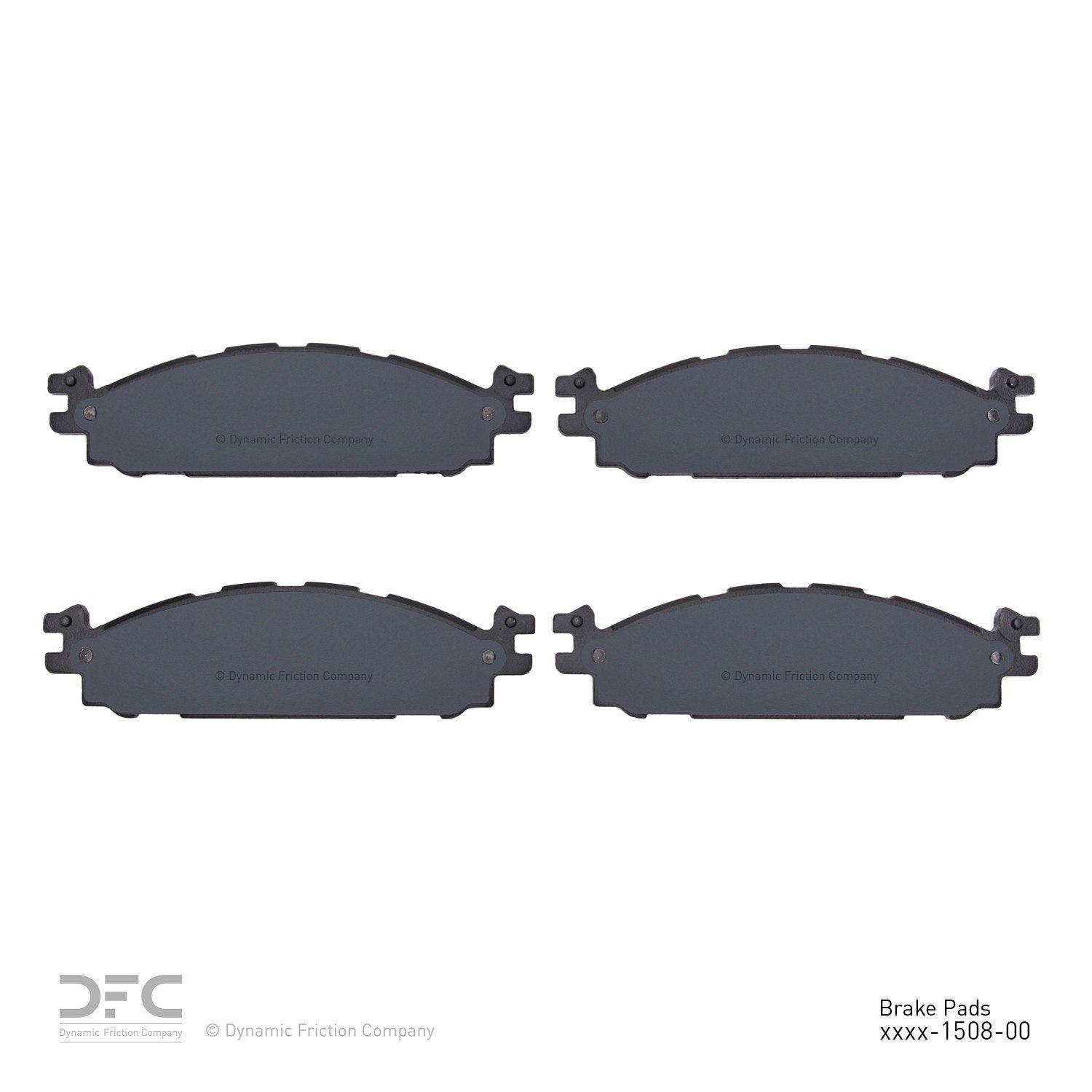 dynamic friction company disc brake pad set  frsport 1214-1508-00