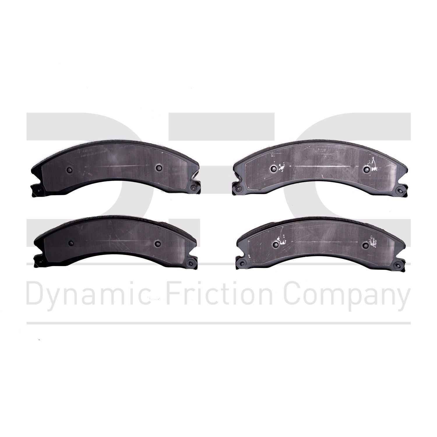 dynamic friction company disc brake pad set  frsport 1214-1565-10