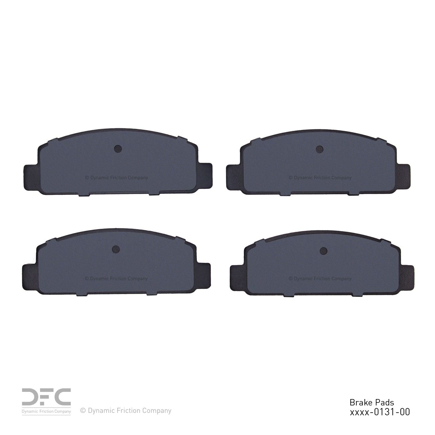 dynamic friction company disc brake pad set  frsport 1310-0131-00