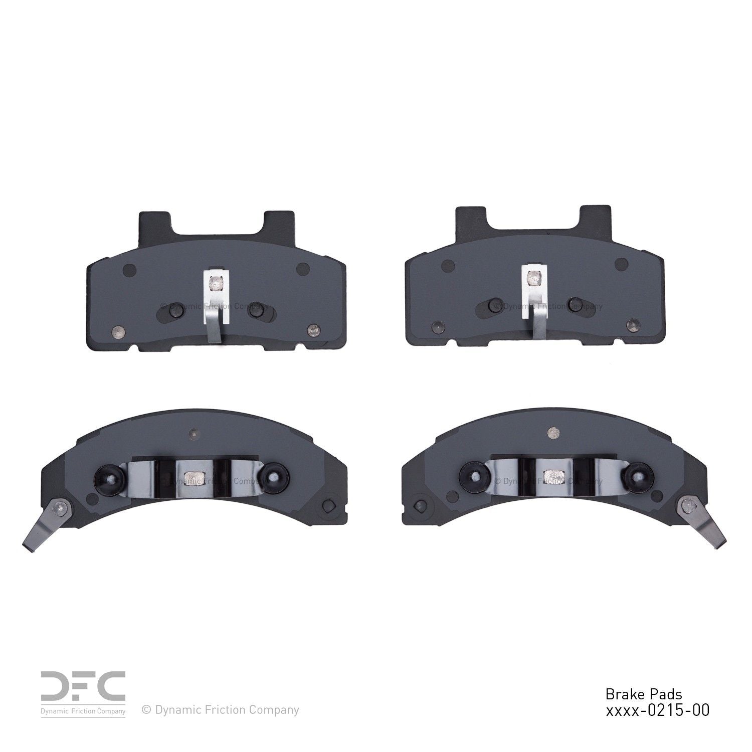 dynamic friction company disc brake pad set  frsport 1310-0215-00