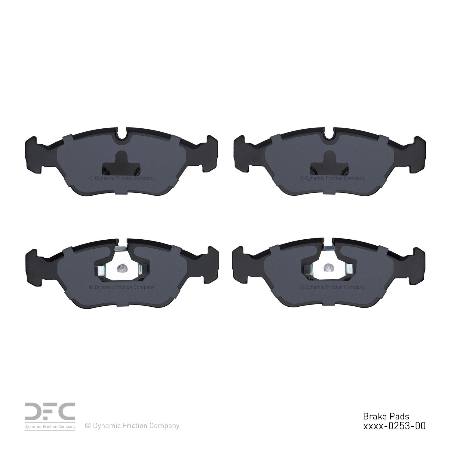 dynamic friction company disc brake pad set  frsport 1310-0253-00